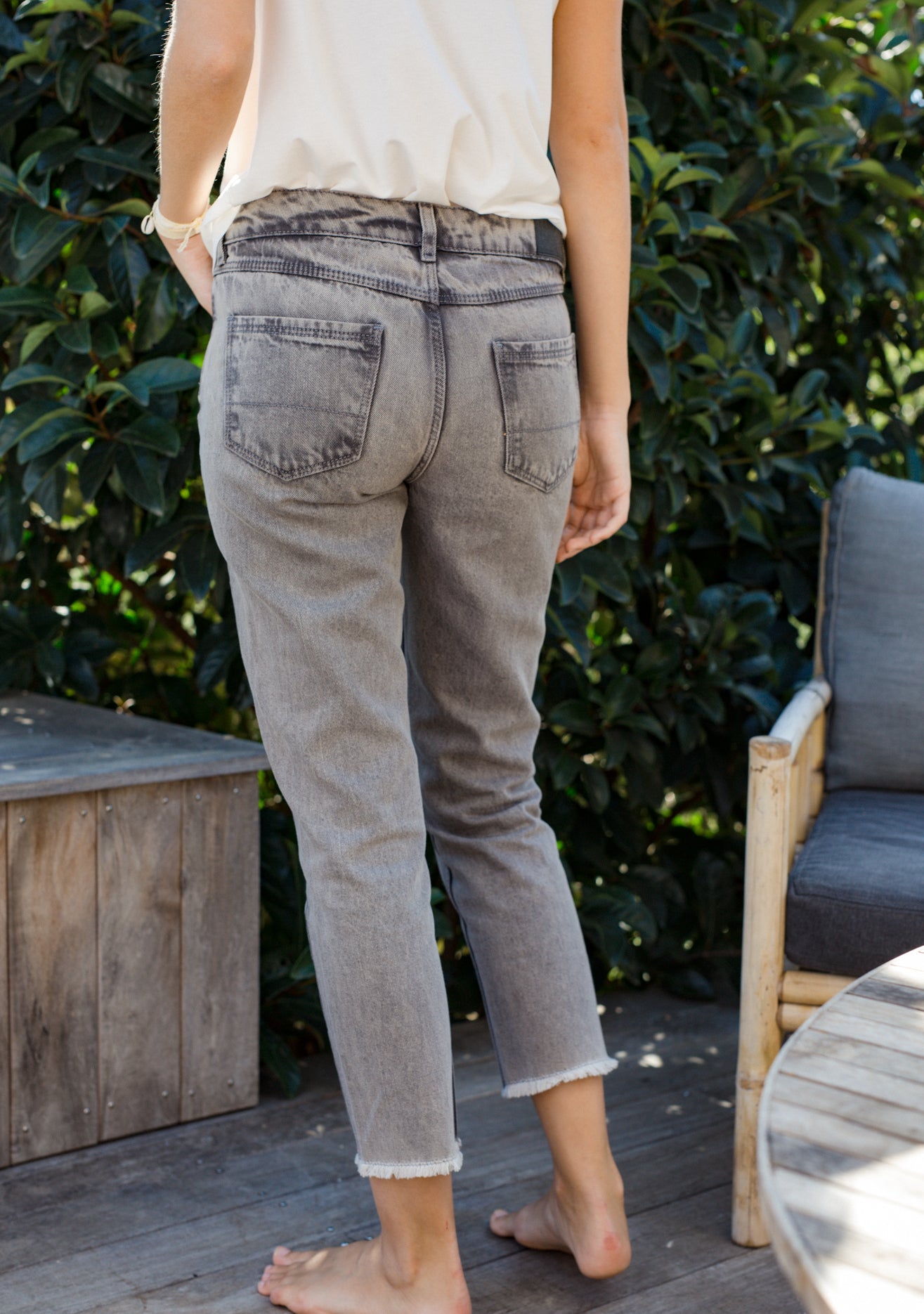 JEAN CHARLOTTE - DENIM GRIS