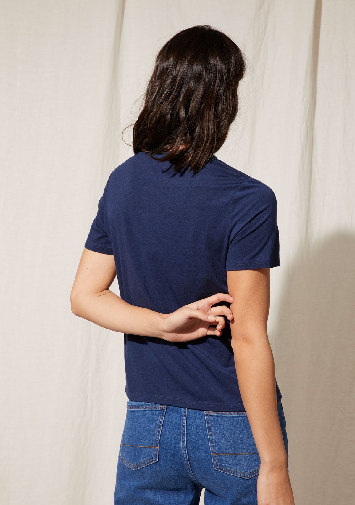 TEE SHIRT DENYO - MARINE
