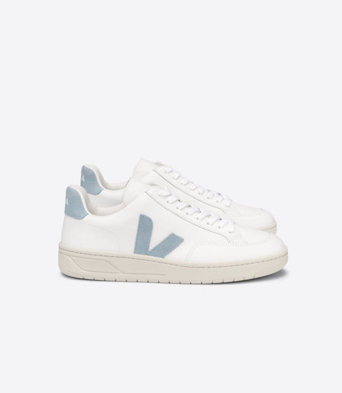 BASKETS VEJA V12 - EXTRA WHITE STEEL