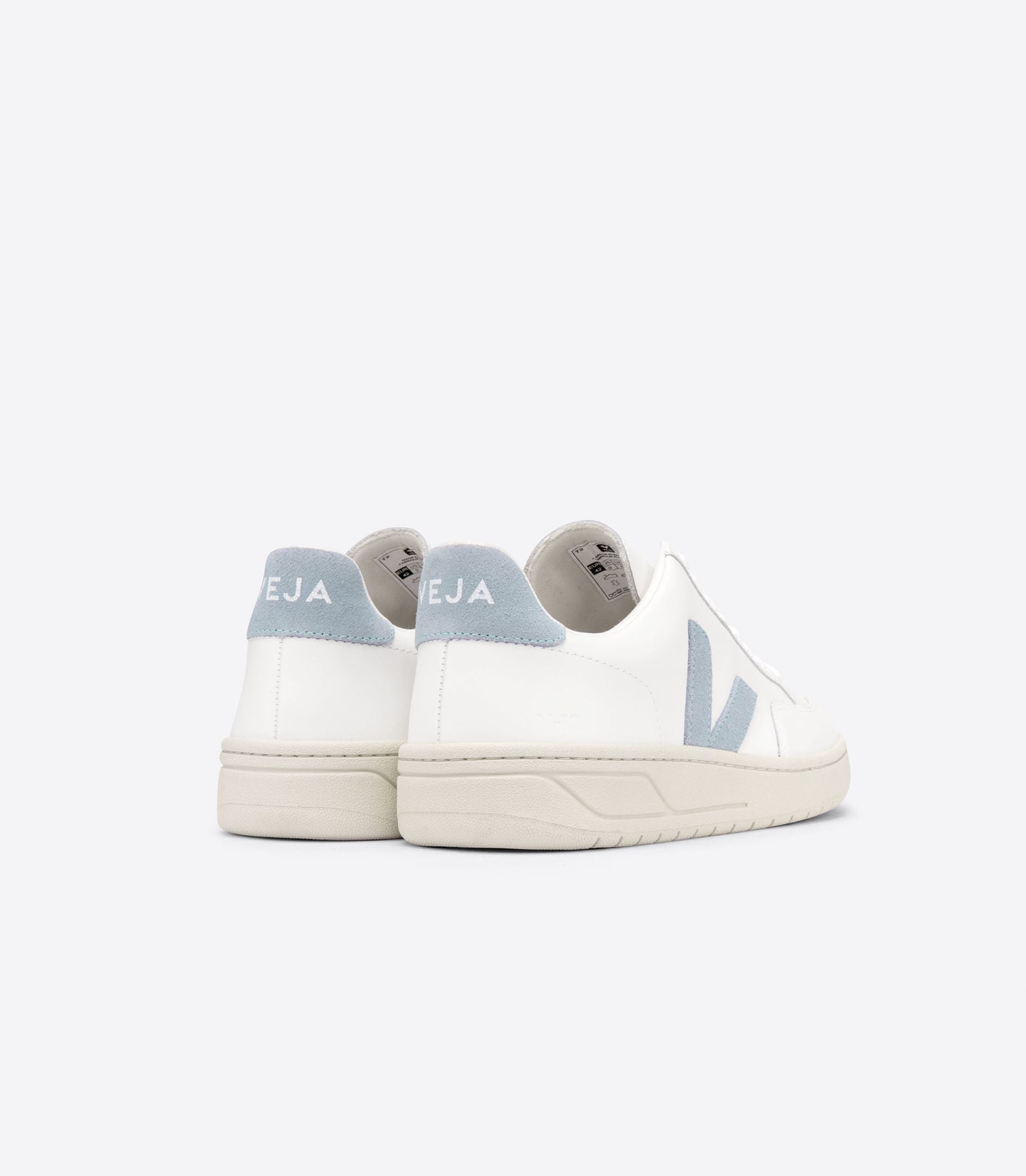 BASKETS VEJA V12 - EXTRA WHITE STEEL