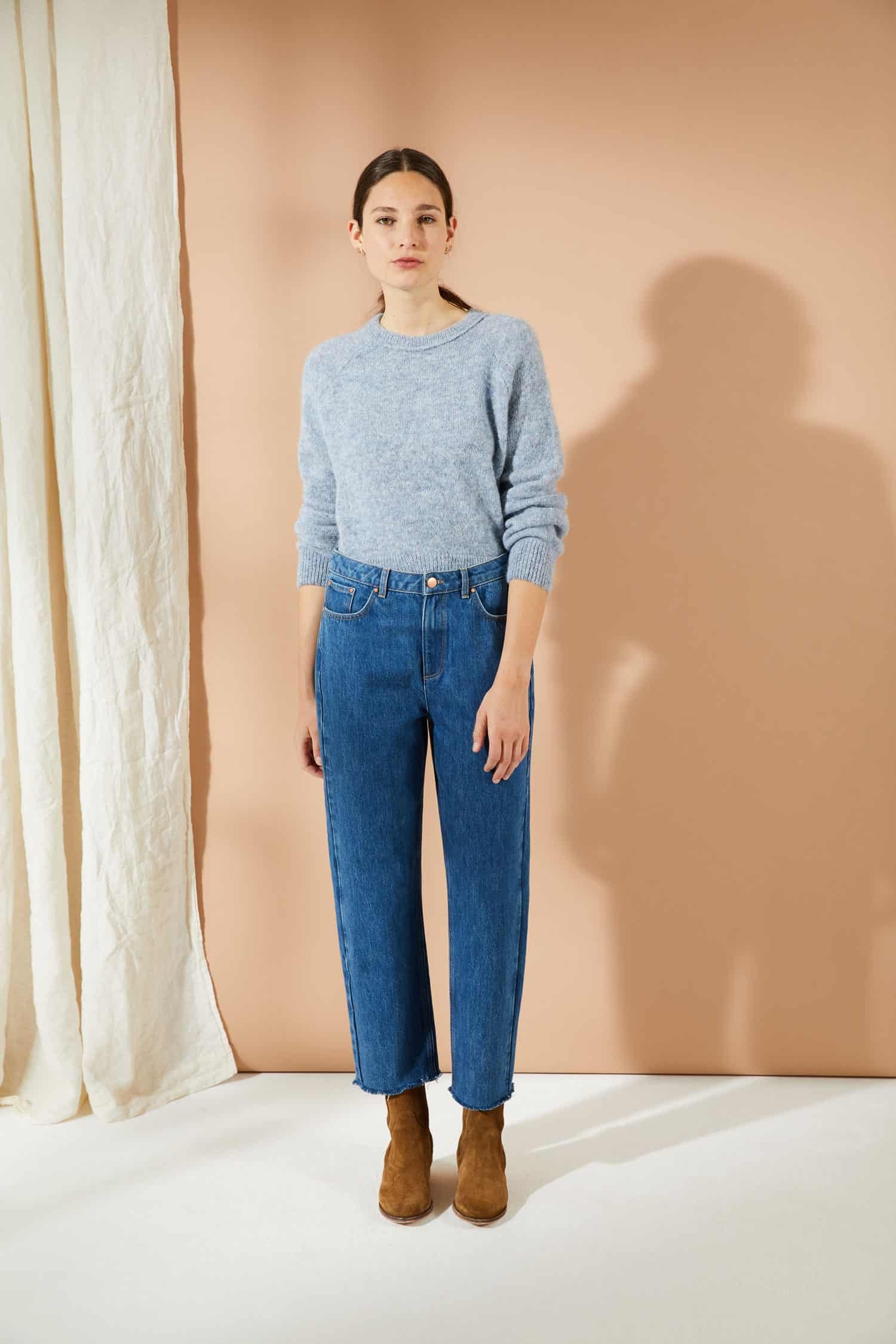 PANTALON JULIA - DENIM STONE