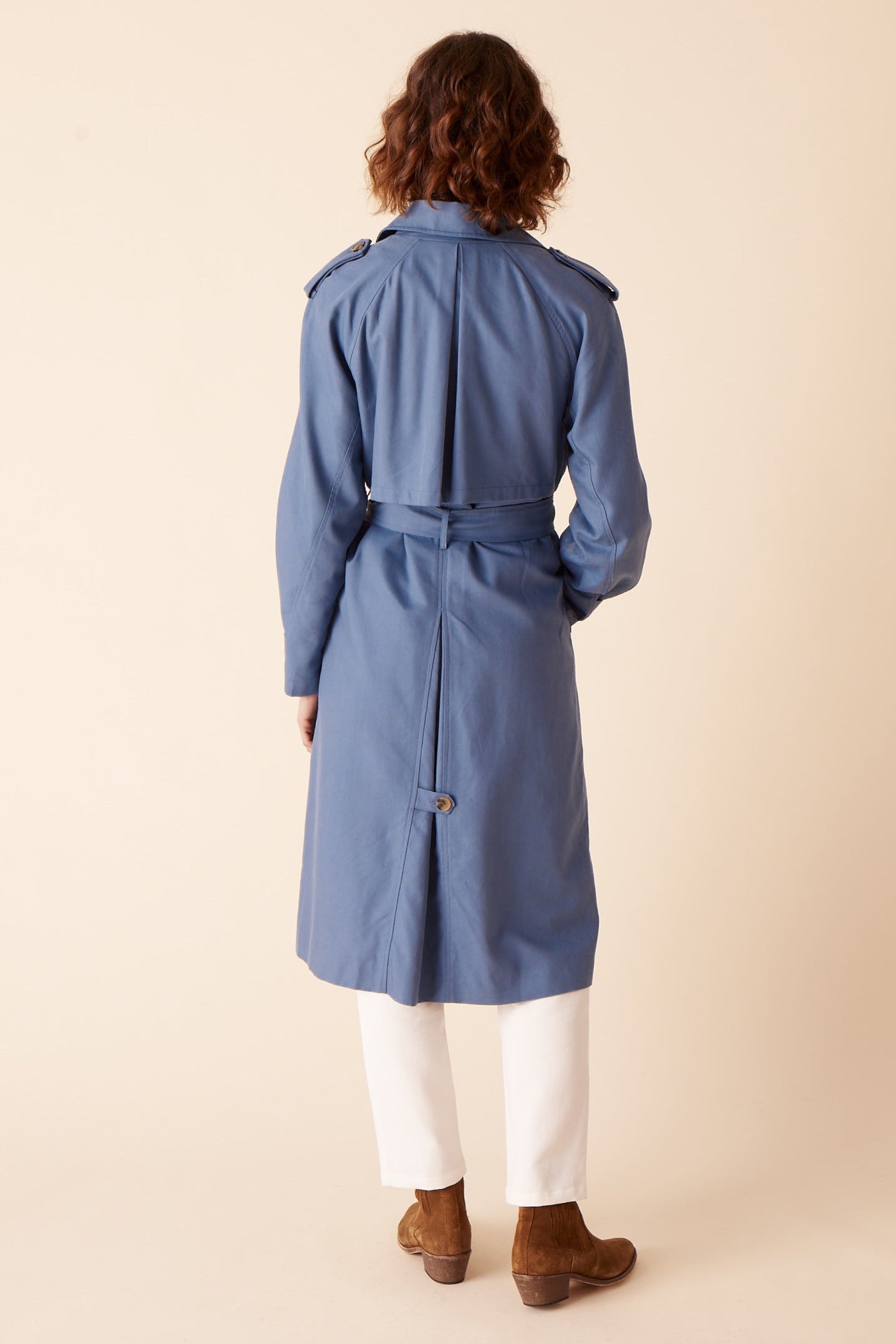 TRENCH RANKO - BLEUET