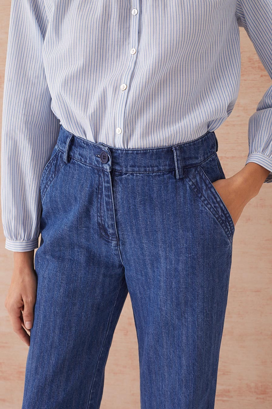 PANTALON DELIO - DENIM BRUT
