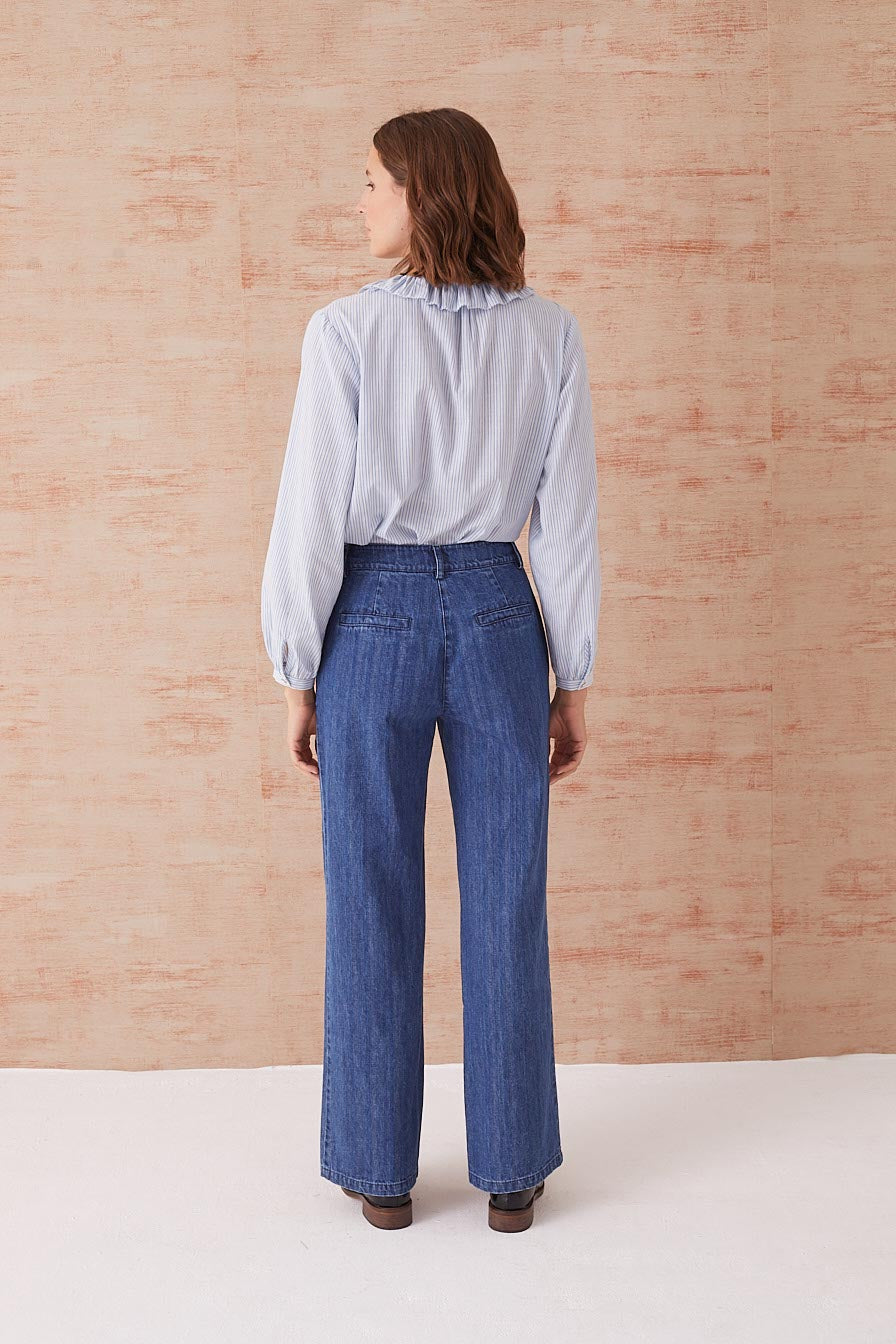 PANTALON DELIO - DENIM BRUT