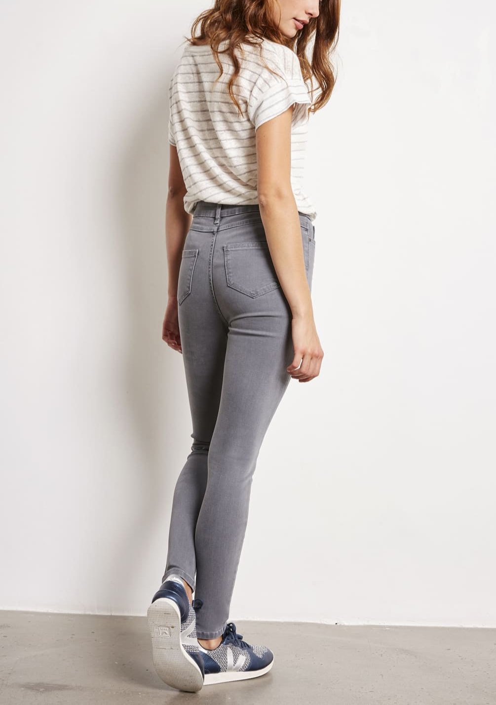 JEAN SKINNY ADELE - LIGHT GREY
