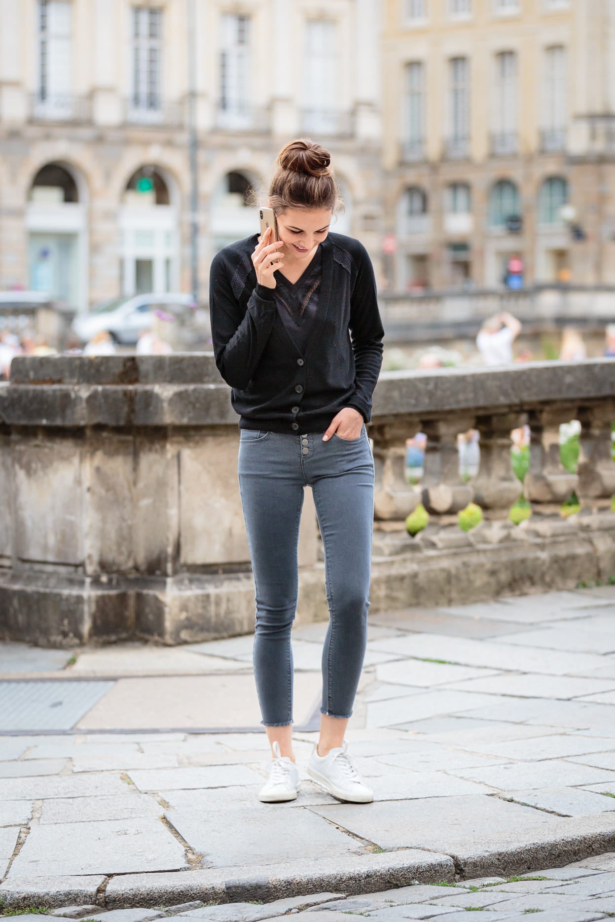 JEAN SLIM COLETTE - DENIM GRIS