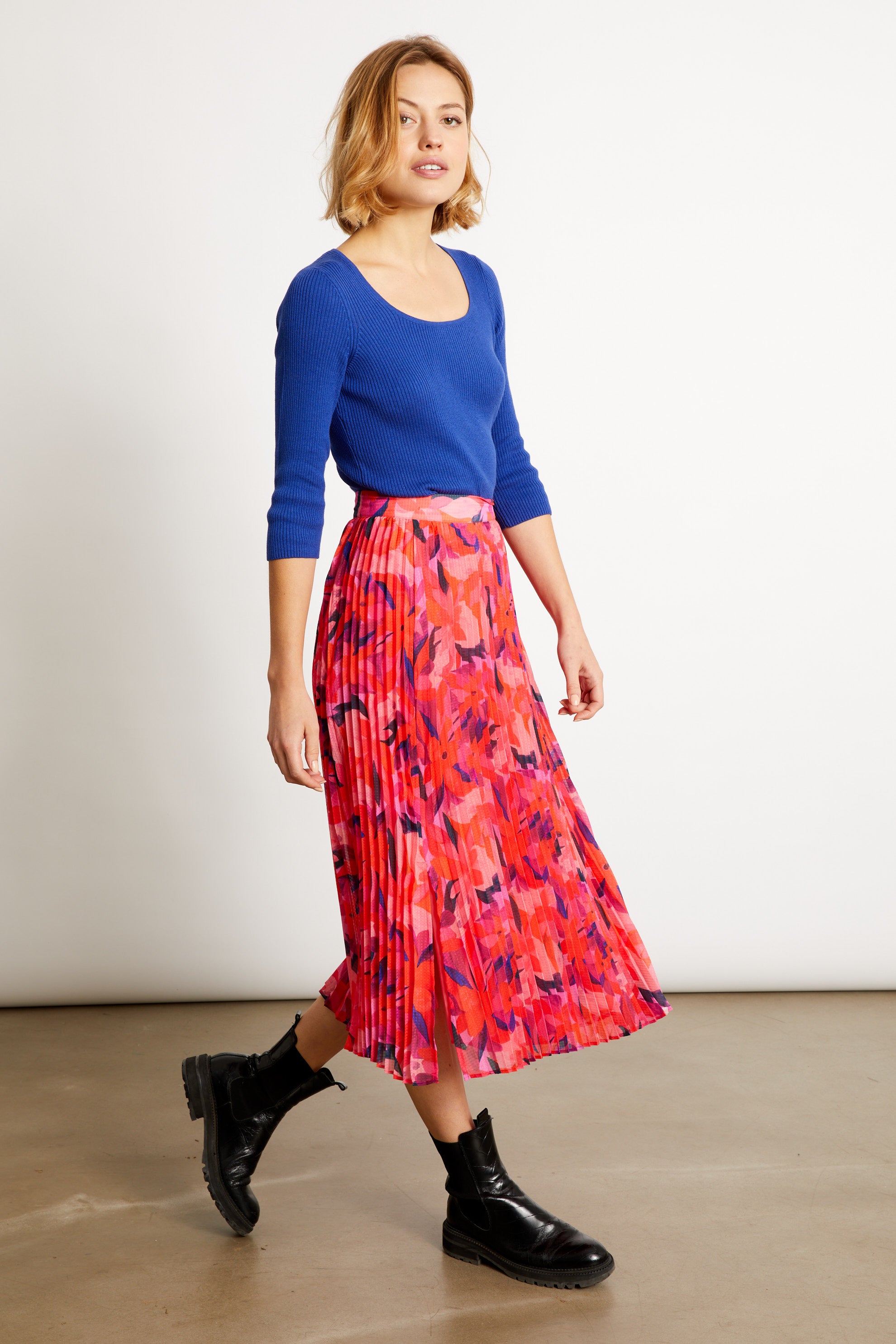 JUPE PRIMAEL - PRINT ANEMONE