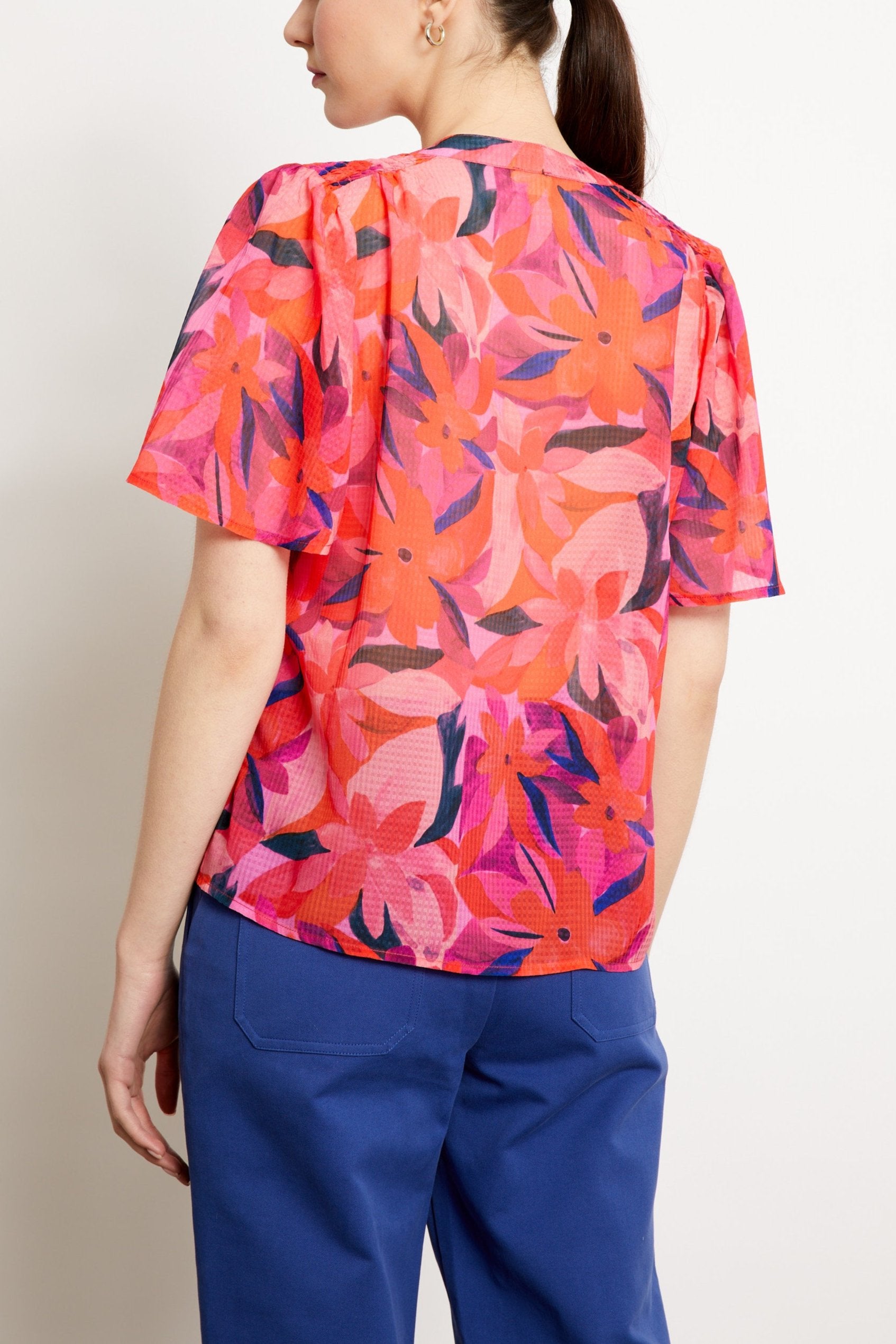 BLOUSE PRISSY - PRINT ANEMONE