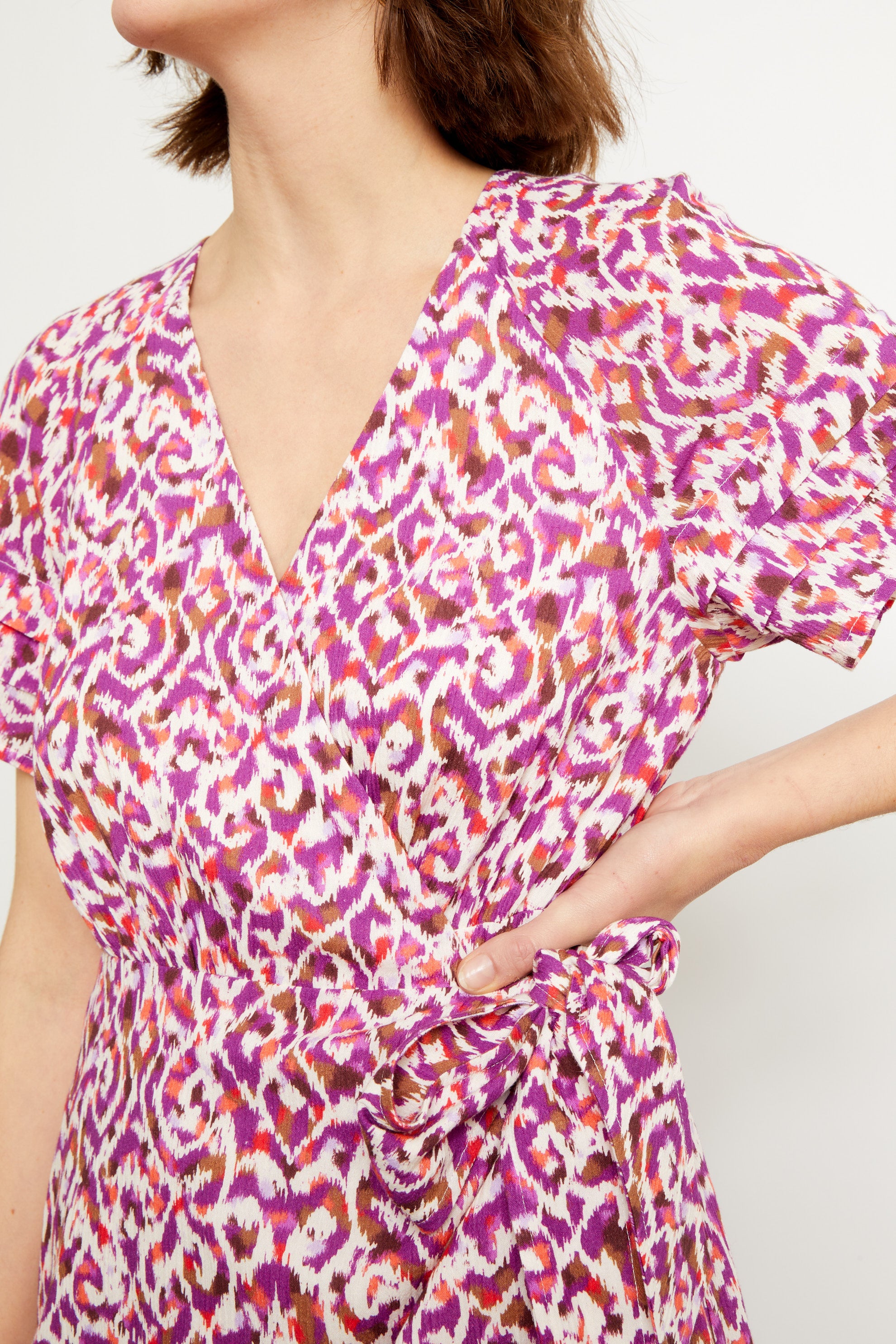 ROBE PIERIC - PRINT IKAT