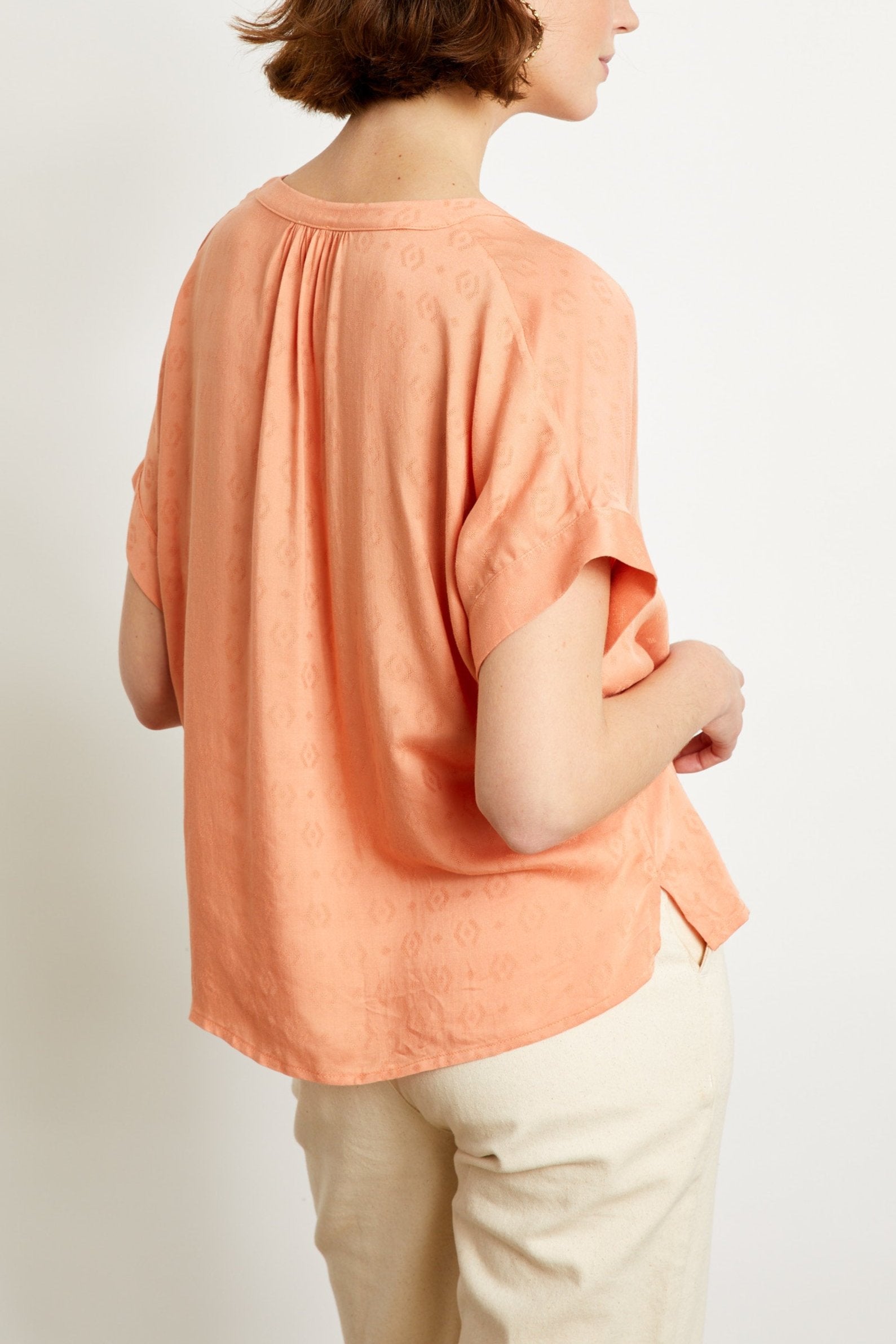 BLOUSE SERVIN - PECHE