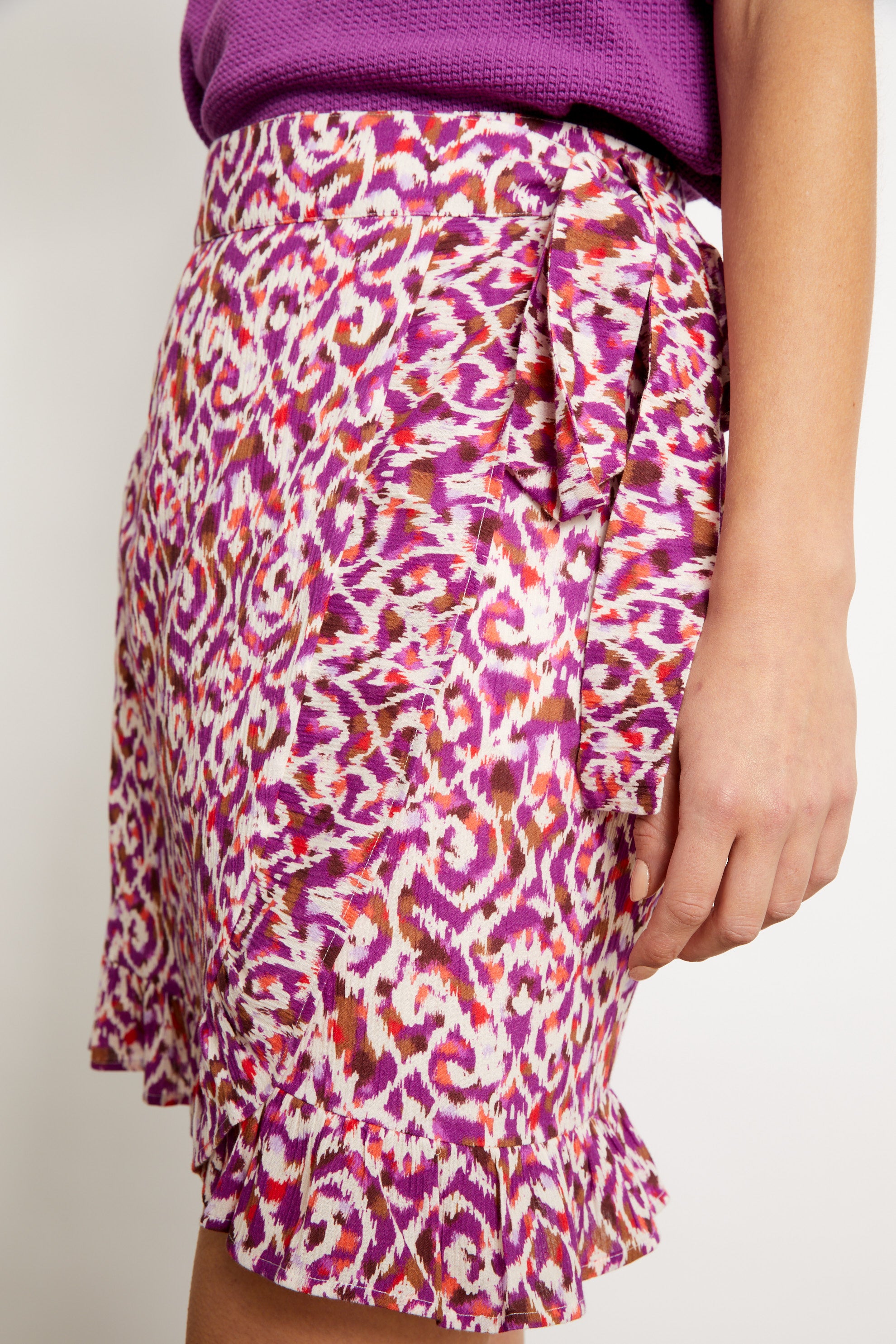 JUPE PIGEE - PRINT IKAT