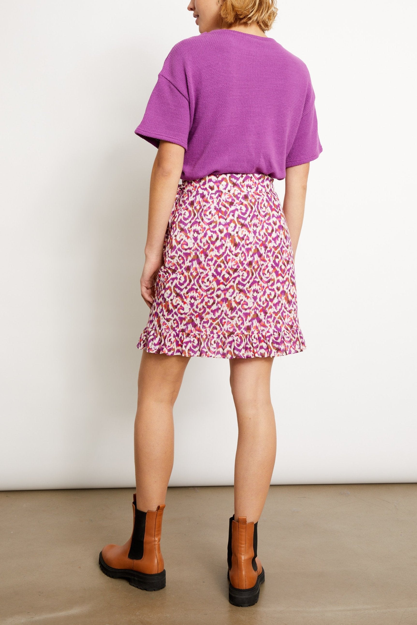 JUPE PIGEE - PRINT IKAT
