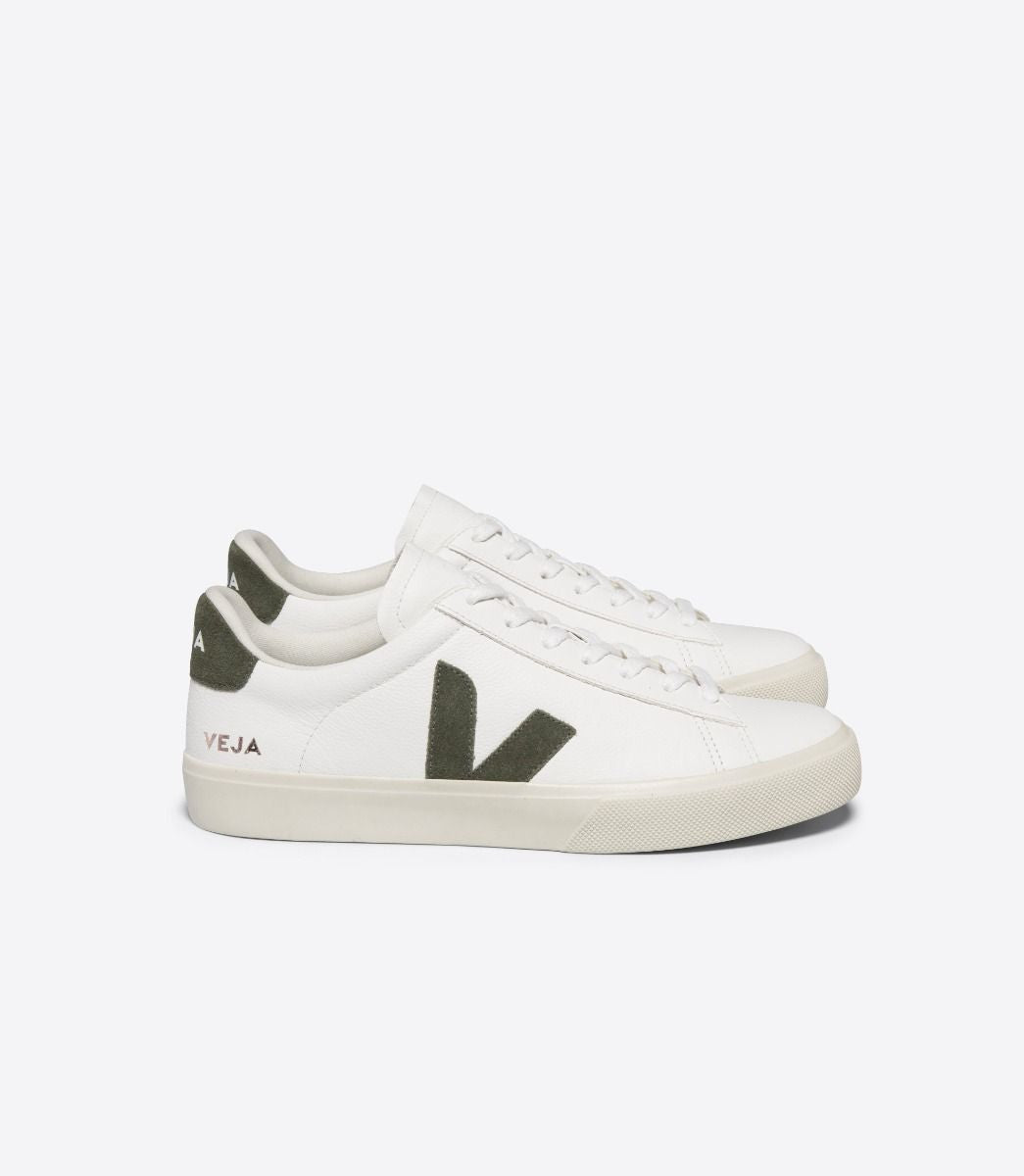 BASKETS VEJA CAMPO - EXTRA WHITE KAKI