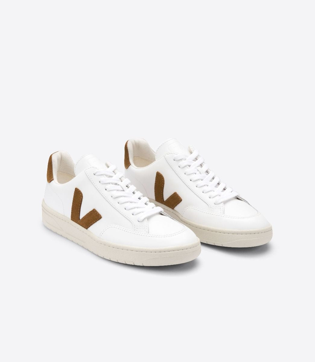 BASKETS VEJA V12 EXTRA WHITE CAMEL