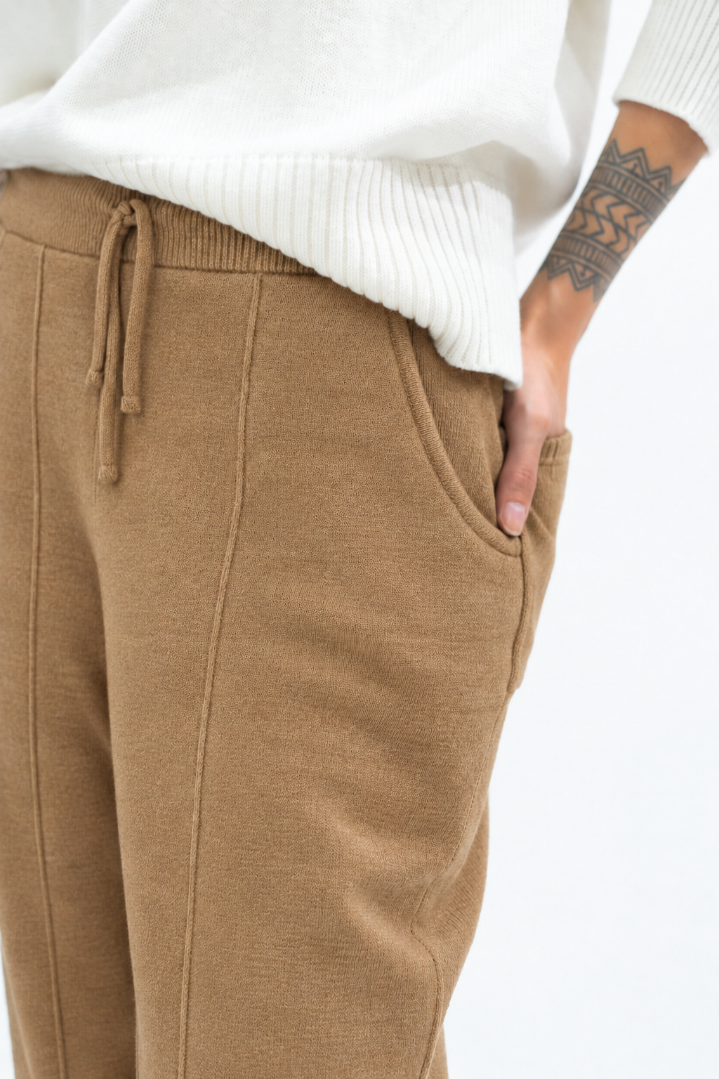 PANTALON CONSTANCE - CAMEL