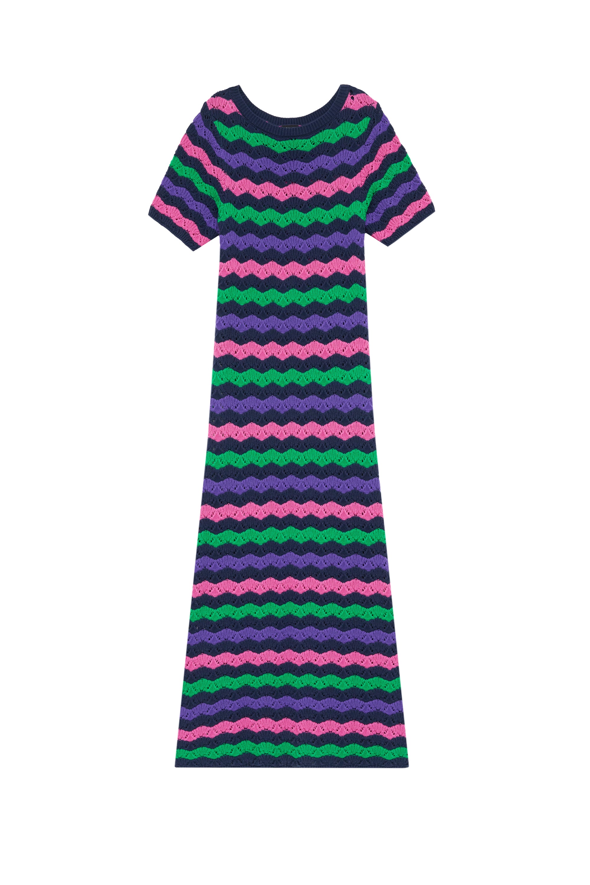ROBE LU - INDIGO STRIPES