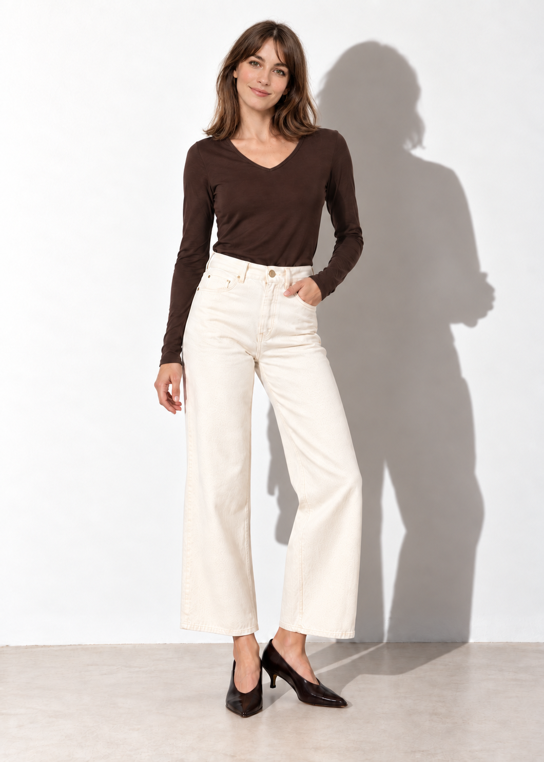 TEE-SHIRT TONYA - MARRON