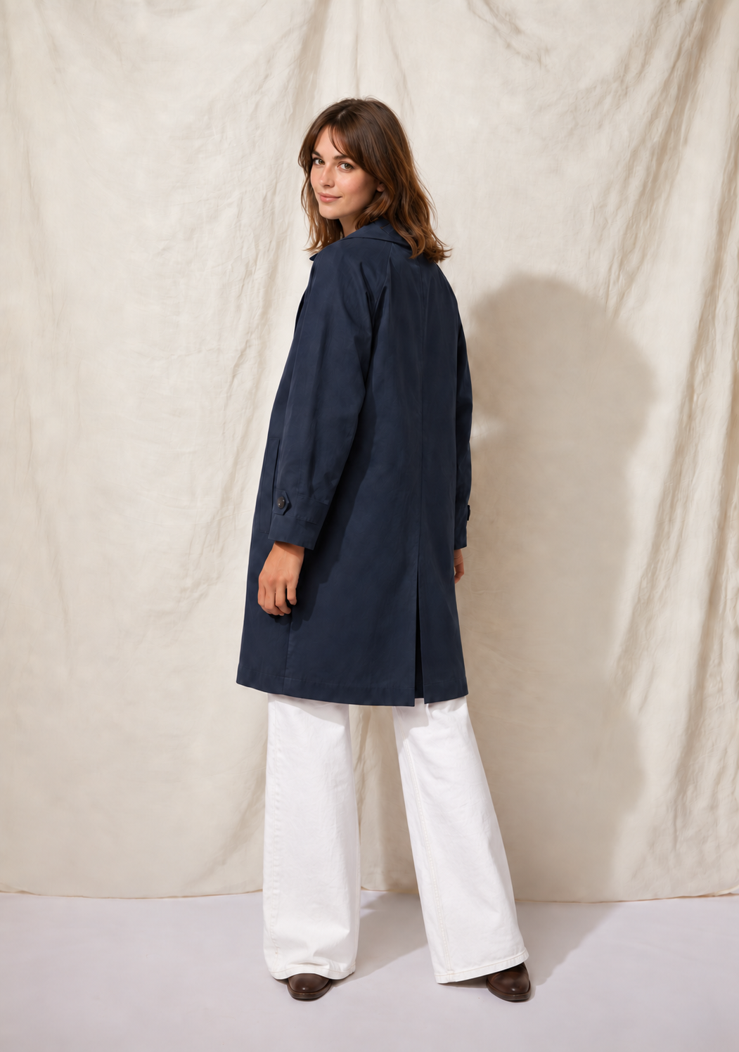 MANTEAU PIA - NAVY