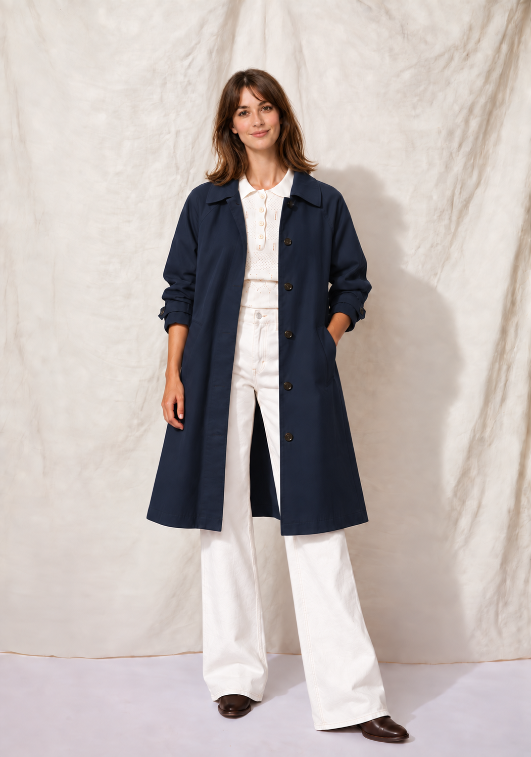 MANTEAU PIA - NAVY