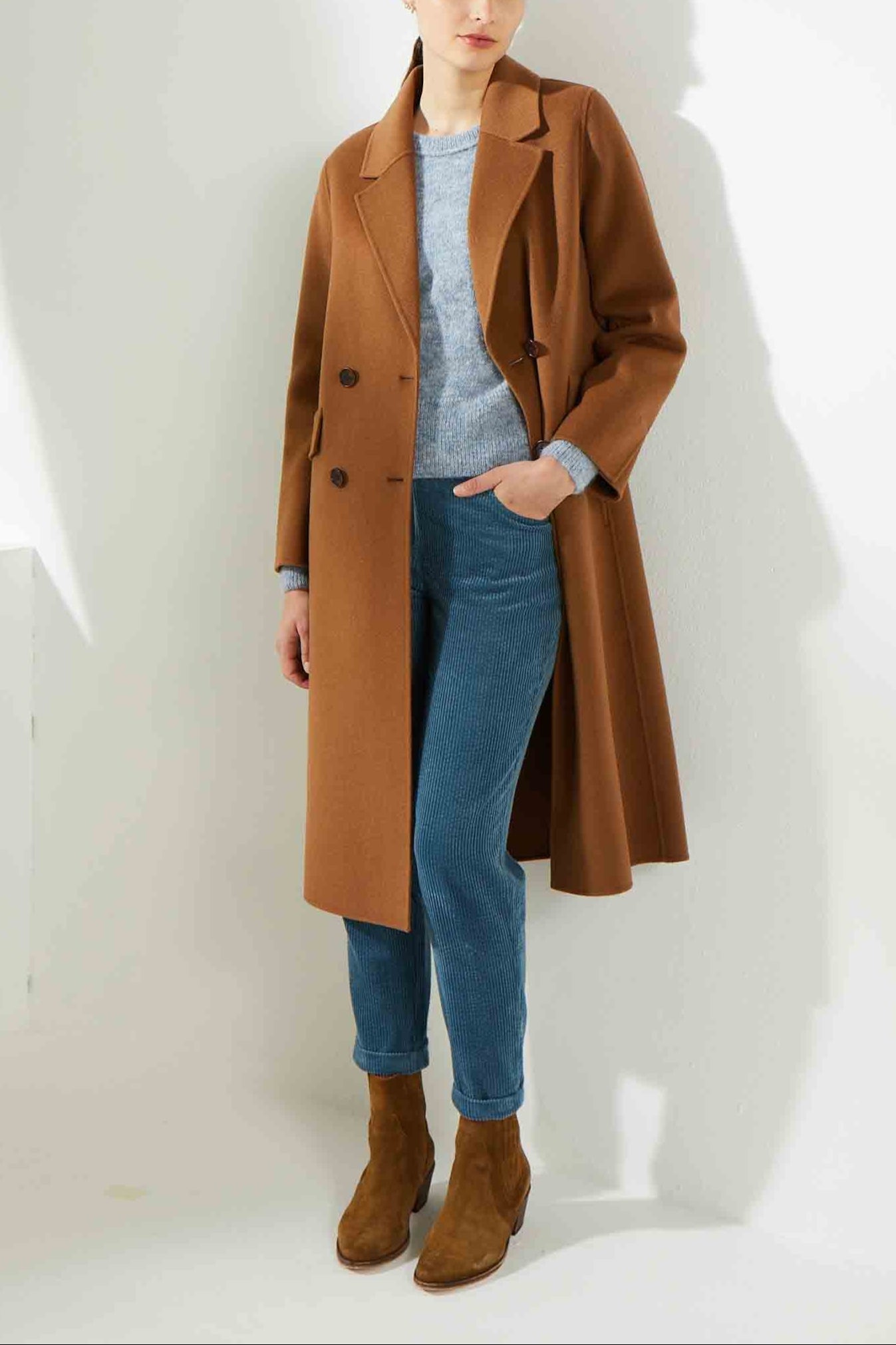 MANTEAU CHARLIO - PECAN