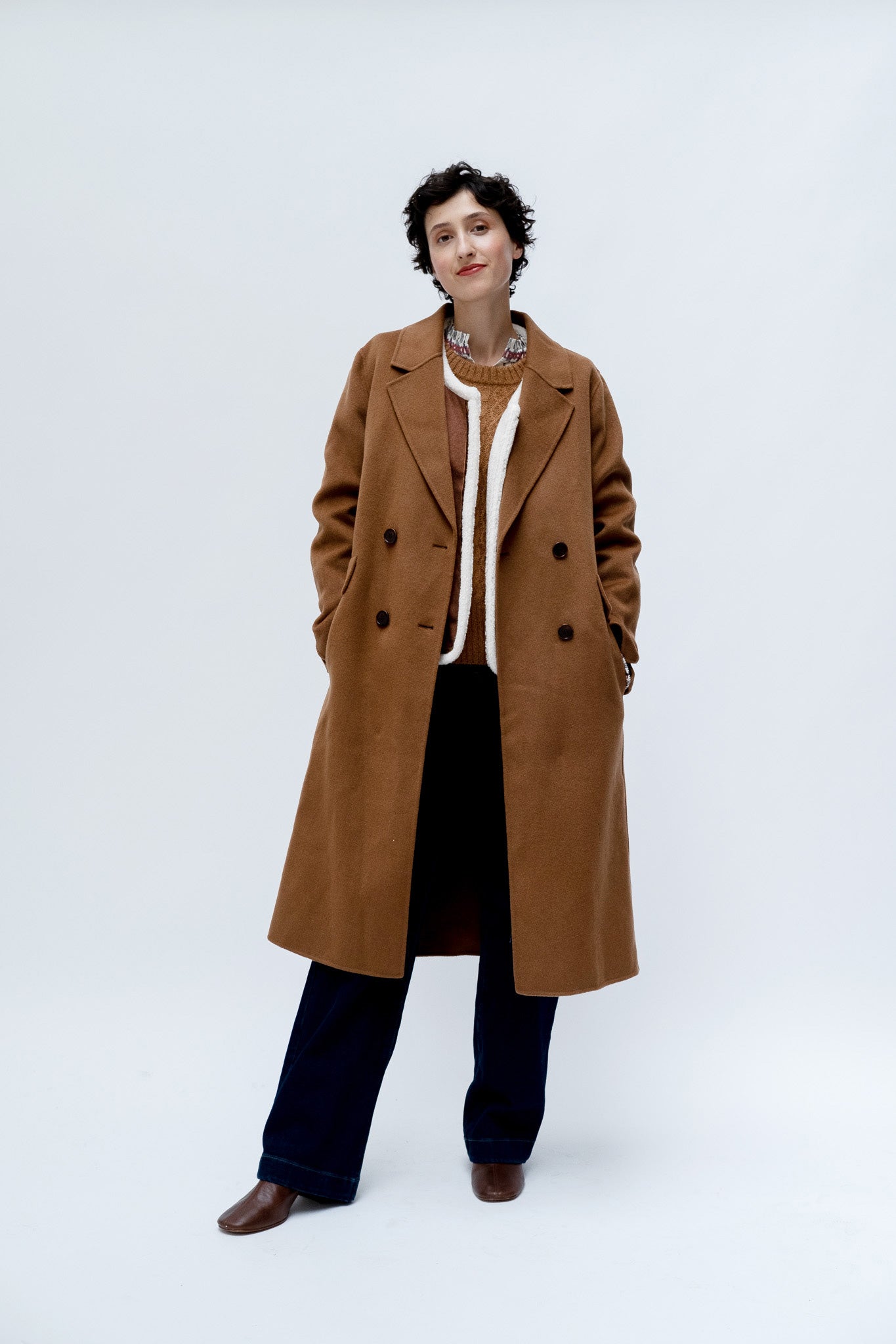 MANTEAU CHARLIO PECAN