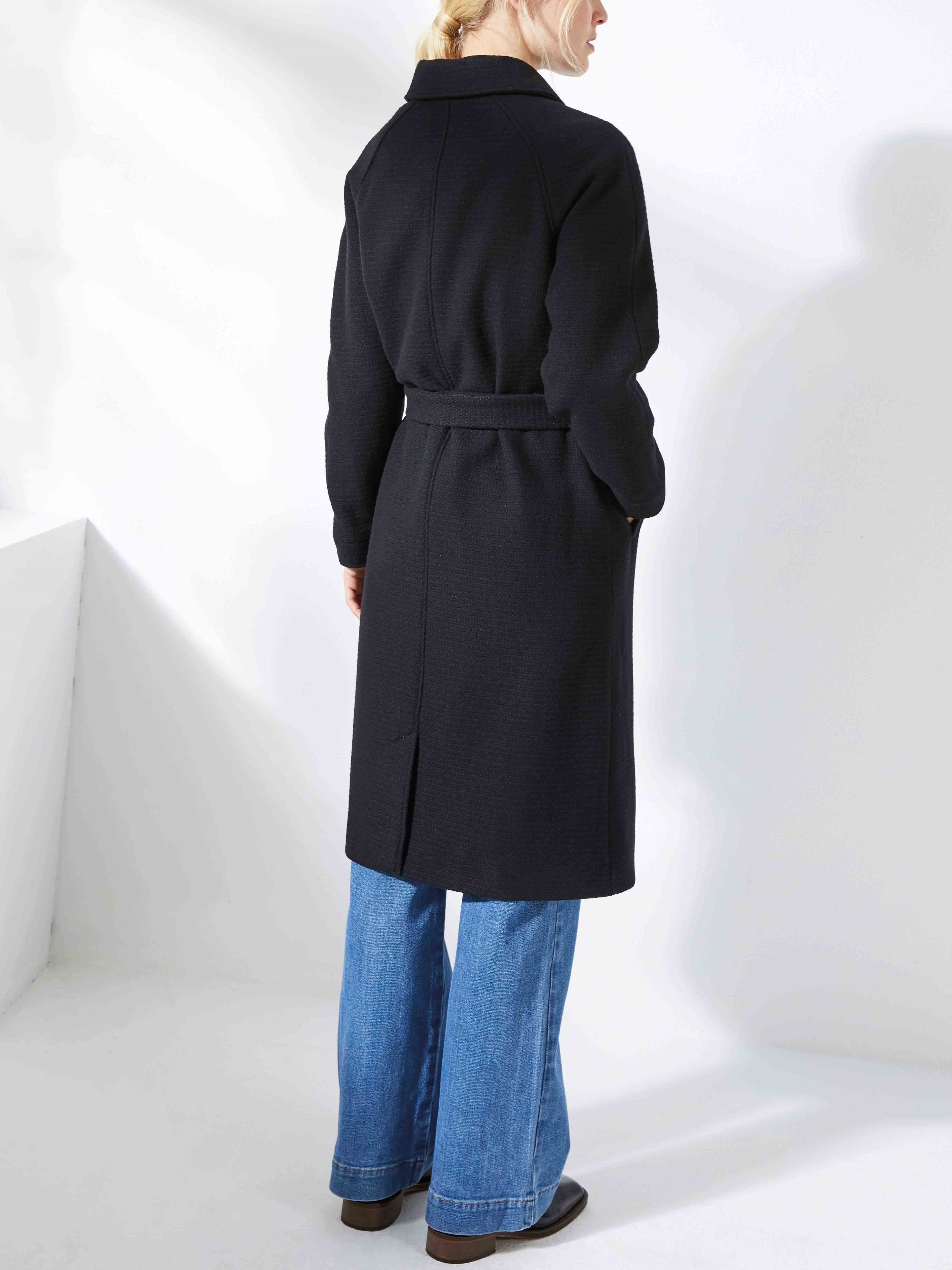 MANTEAU MAYA - NOIR