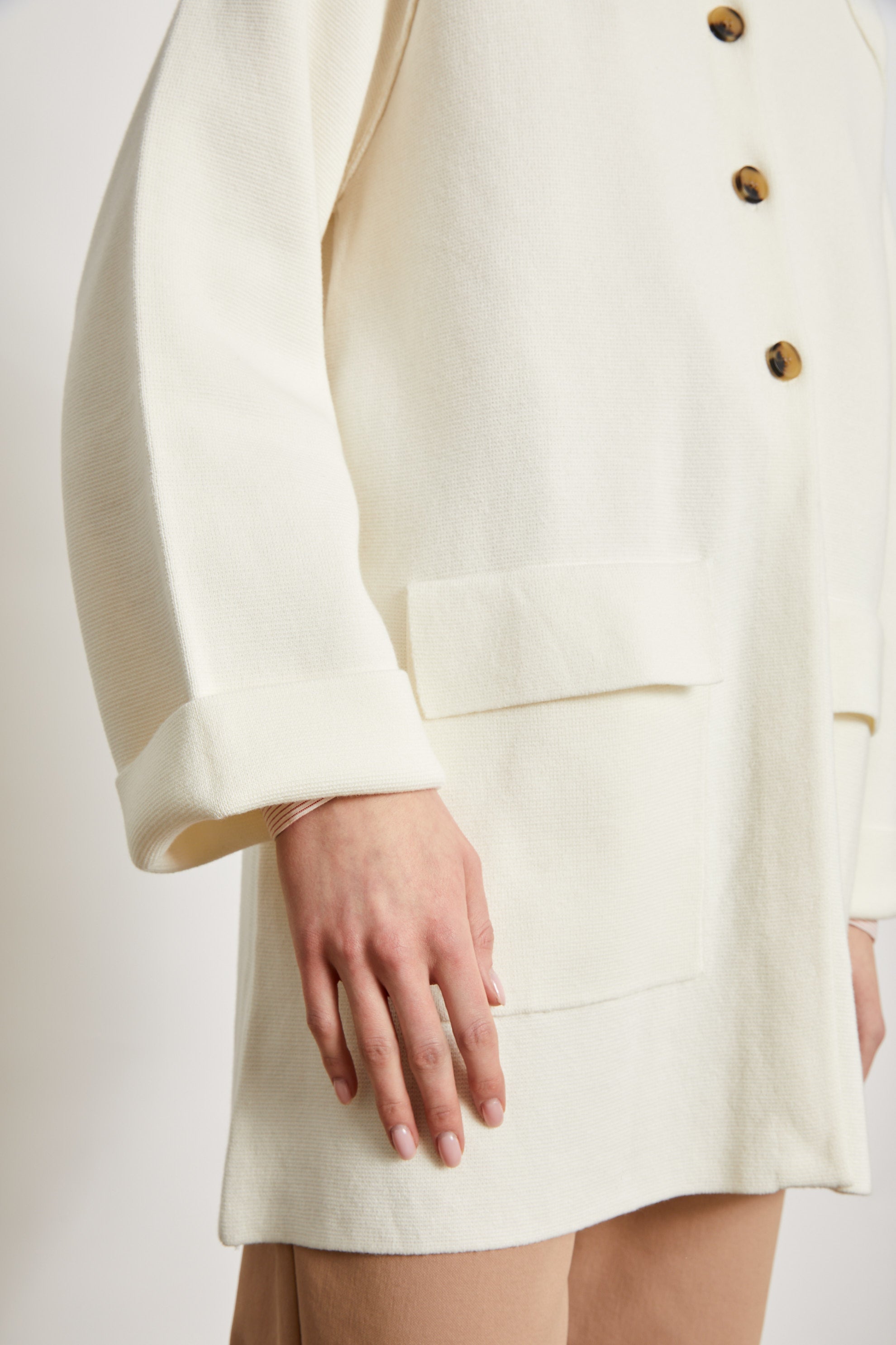 GILET COLOGNE - ECRU