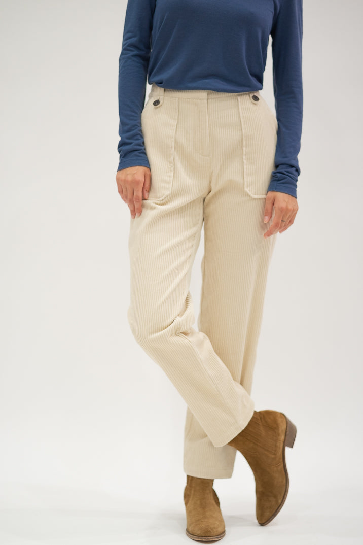 PANTALON VEL - VANILLE