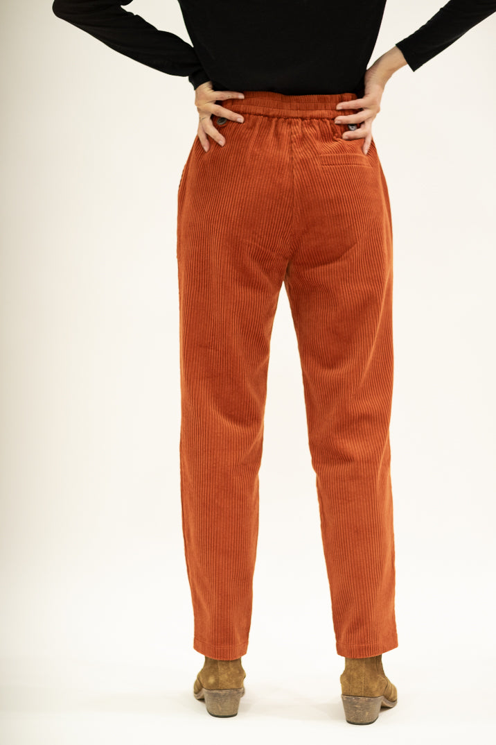 PANTALON VEL - FAUVE