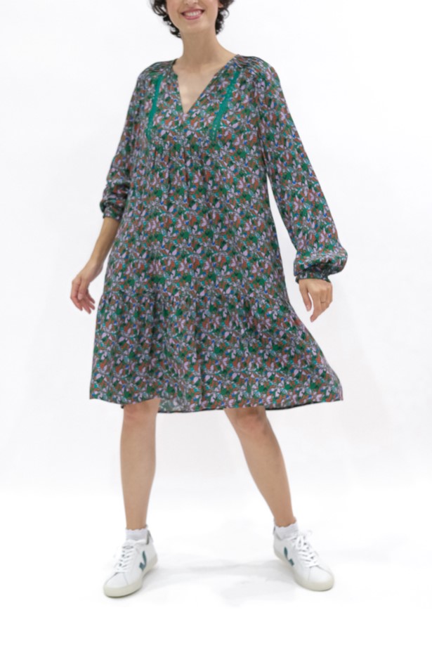 ROBE PAULE PRINT SAULE