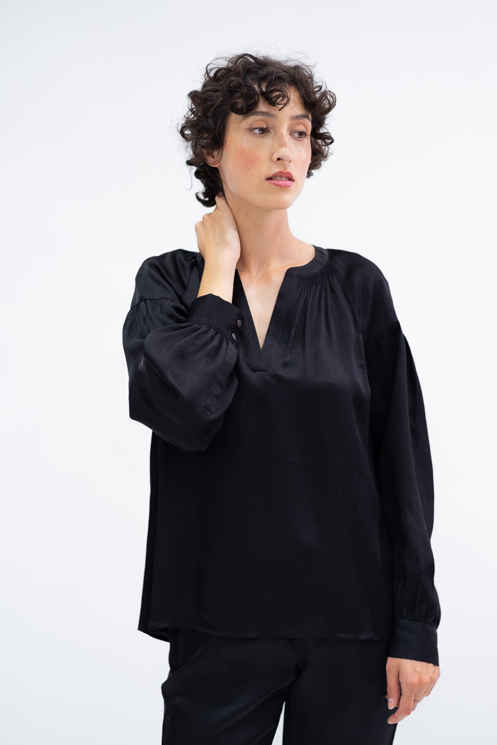 BLOUSE VICKY - NOIR