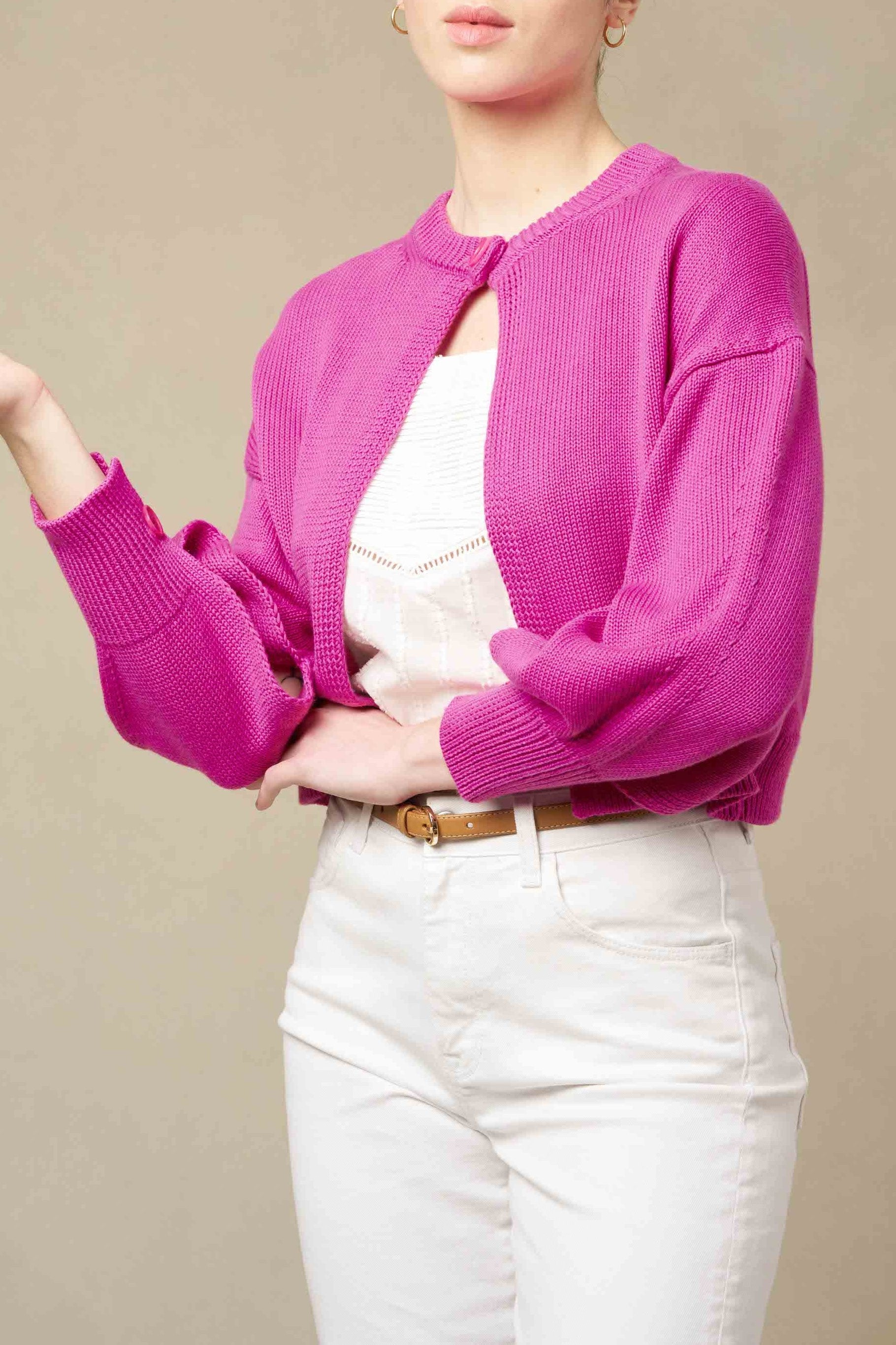 GILET LUKE - FUSCHIA