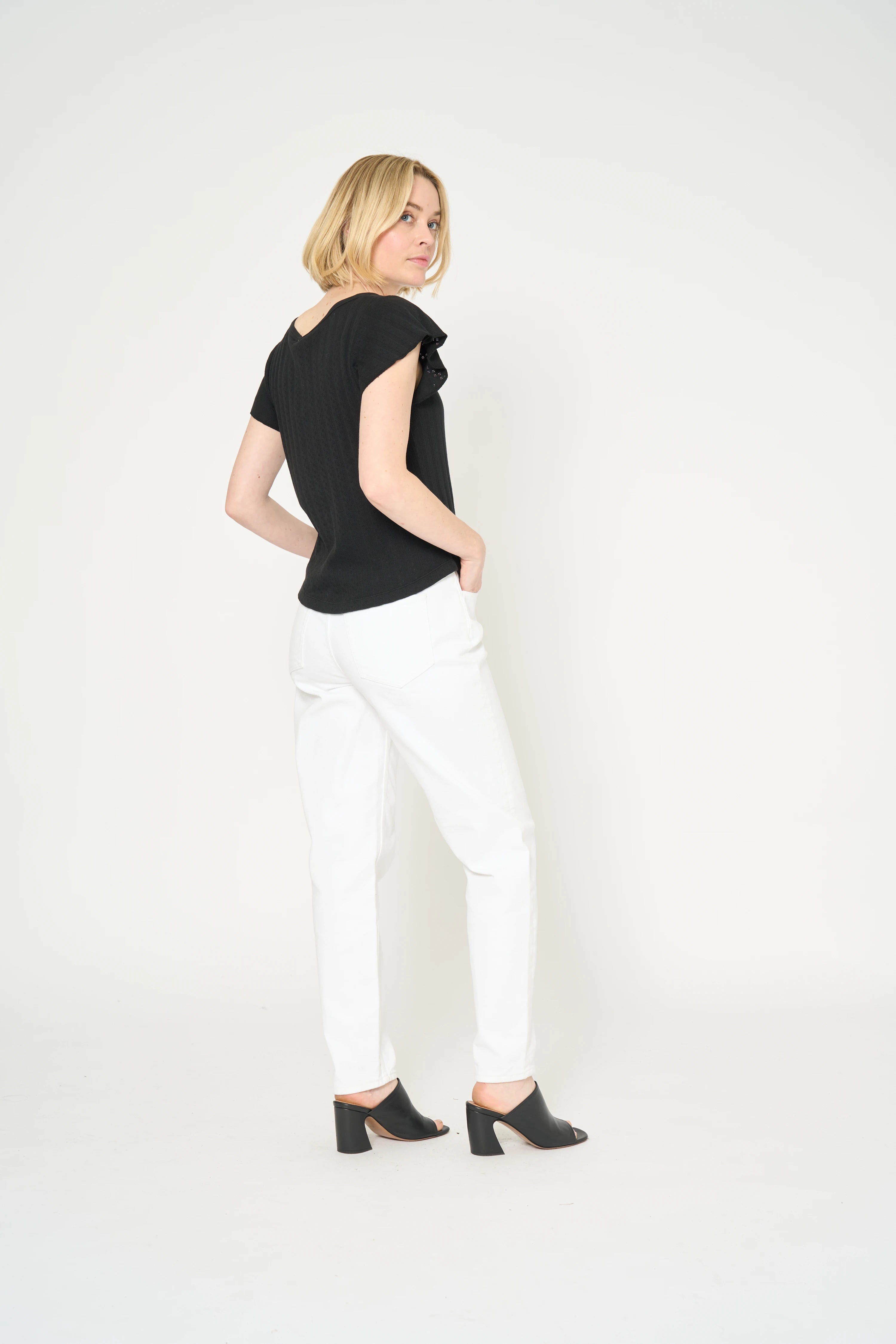 TEE-SHIRT TAHINA - NOIR