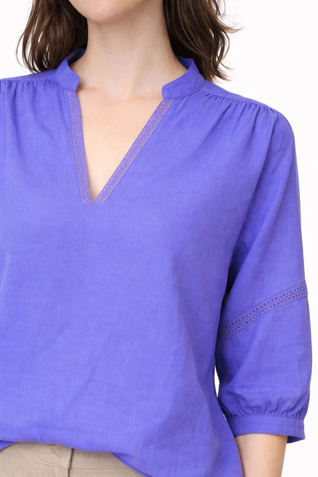 BLOUSE RENETTE - ULTRAVIOLET