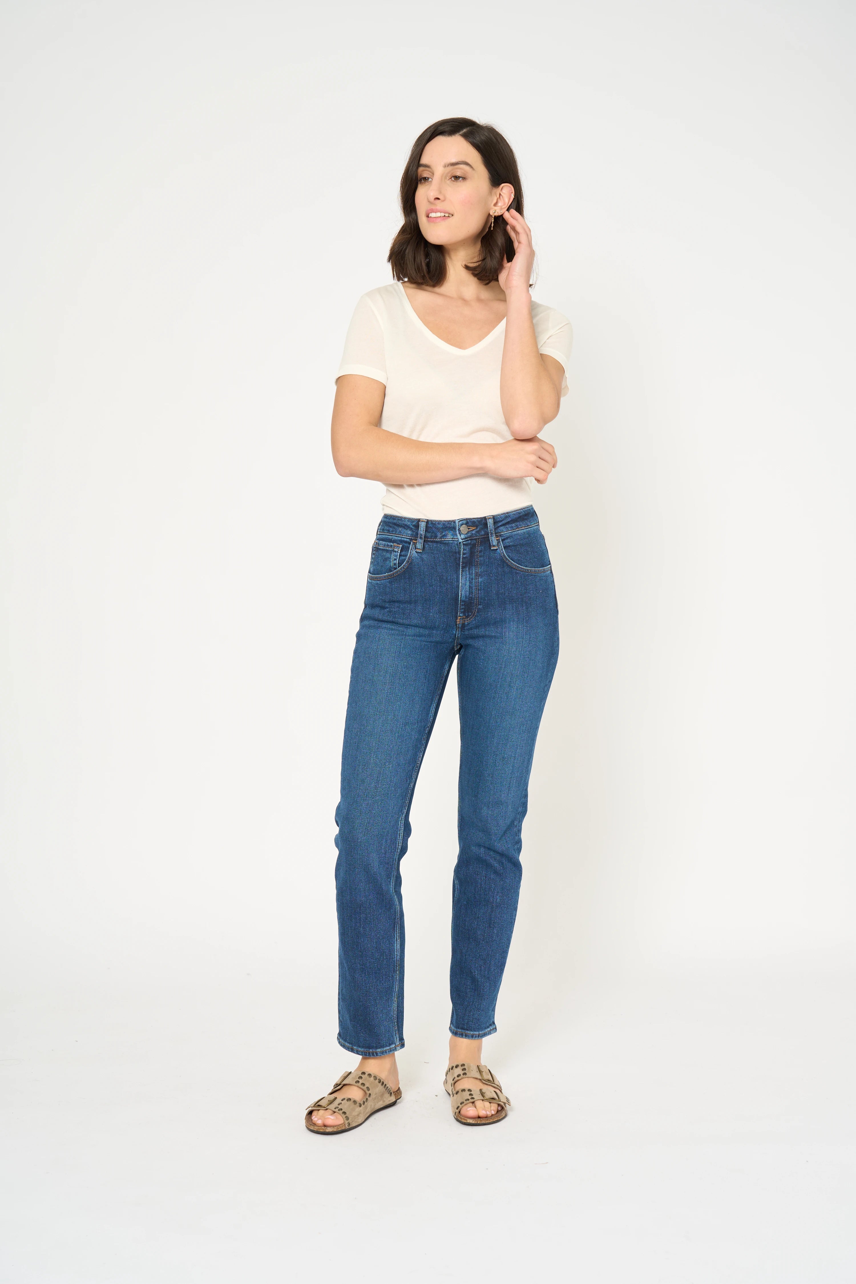 JEAN JAZZ DROIT - LIGHT BLUE