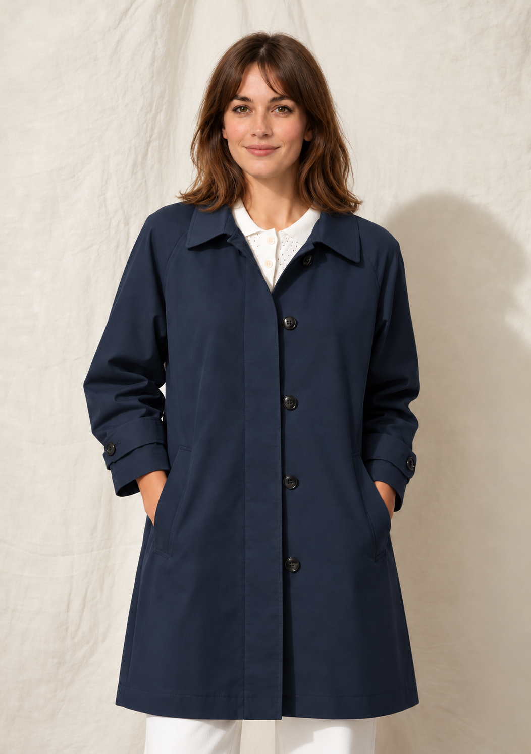 MANTEAU PIA - NAVY