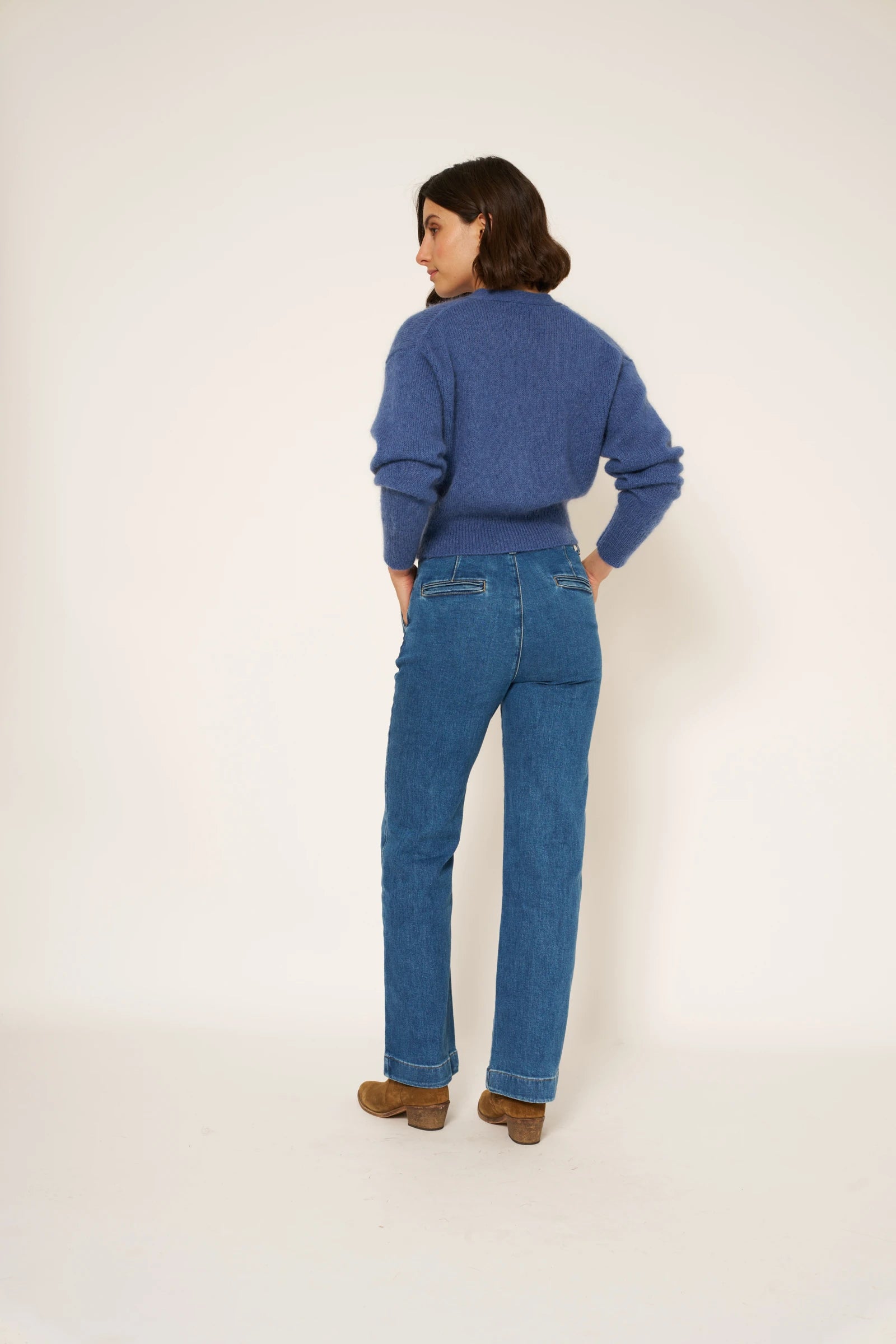 GILET CALA - DENIM STONE