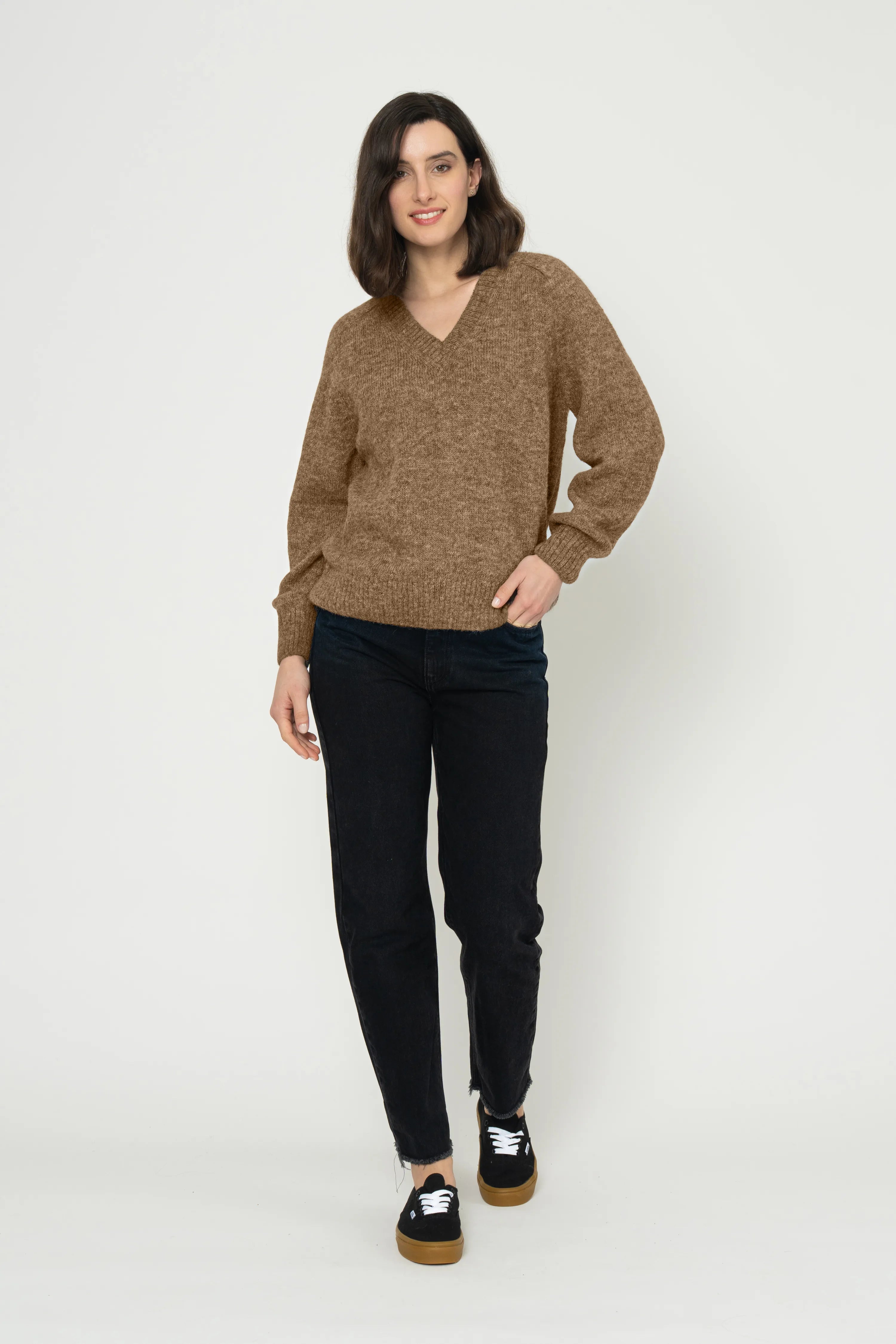 PULL MIRANDE - TAUPE