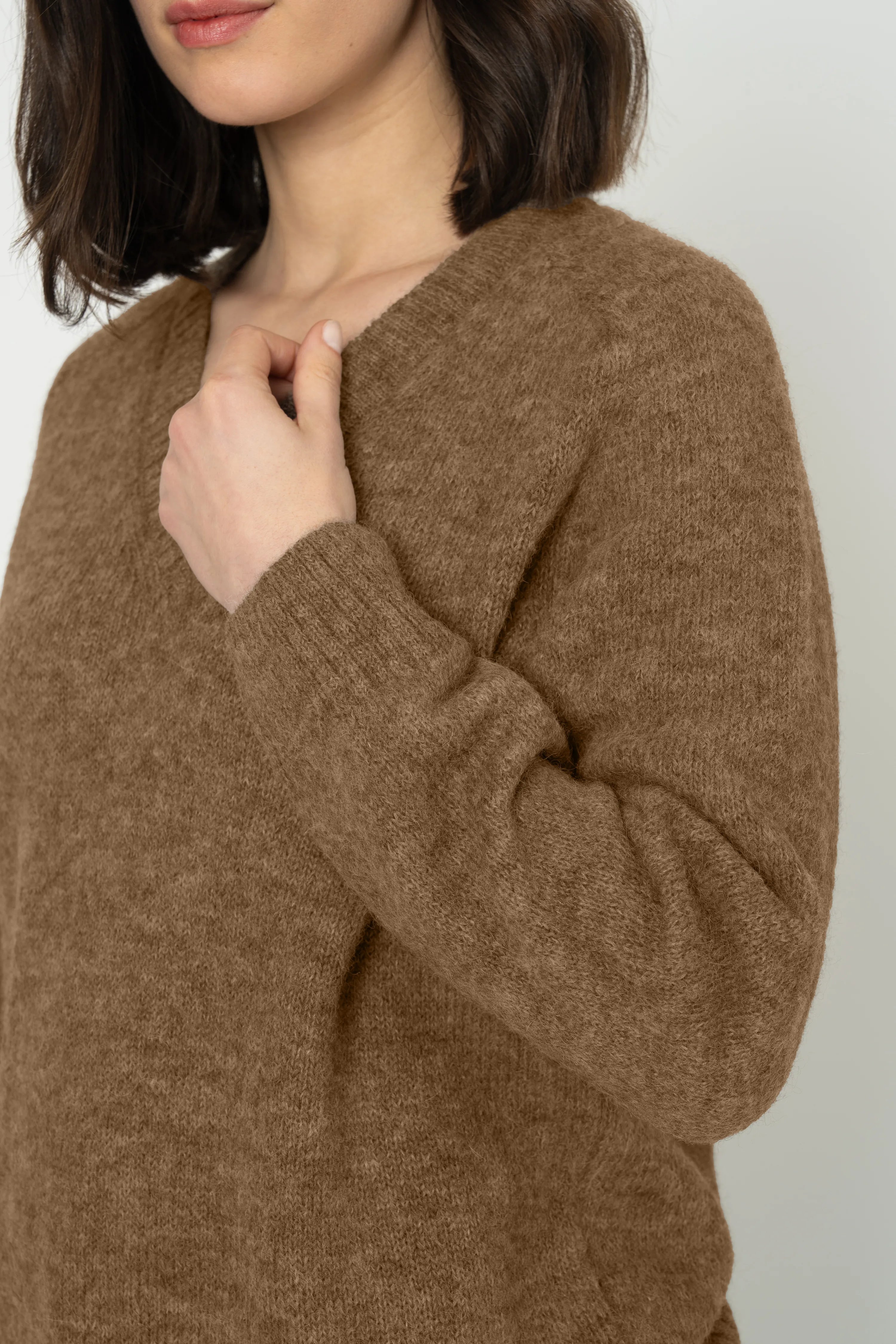 PULL MIRANDE - TAUPE