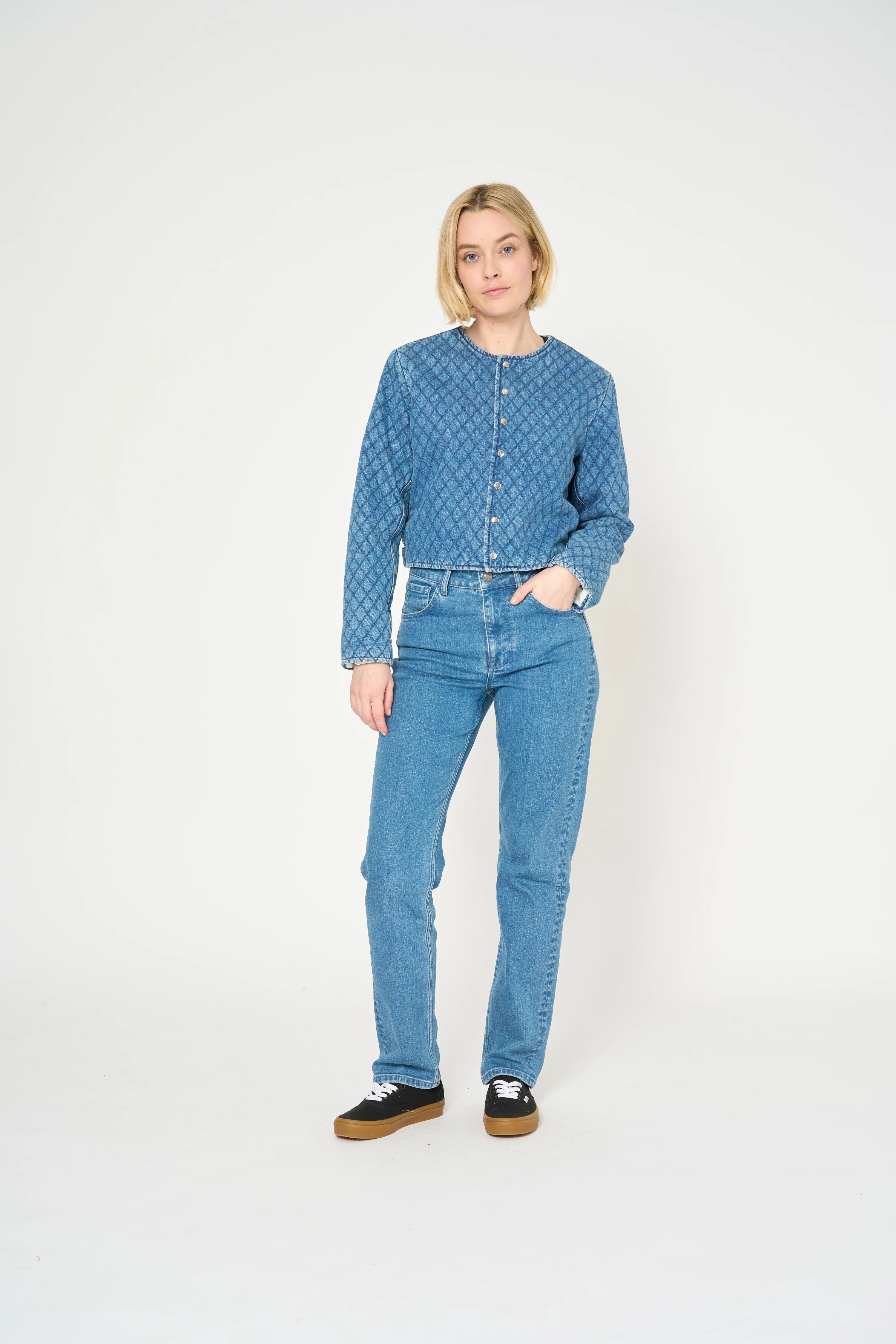 VESTE JUNON - MEDIUM BLEU