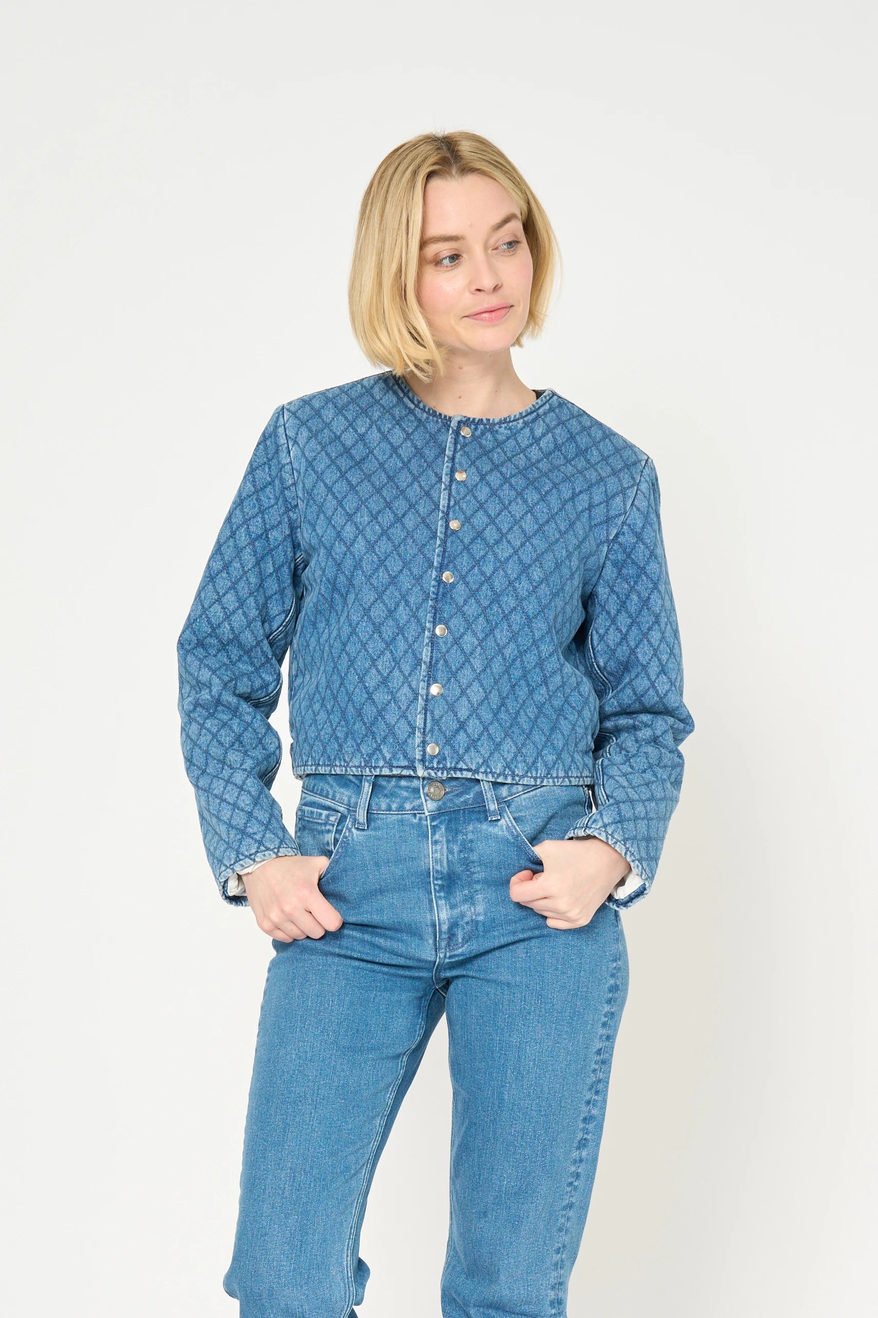 VESTE JUNON - MEDIUM BLEU