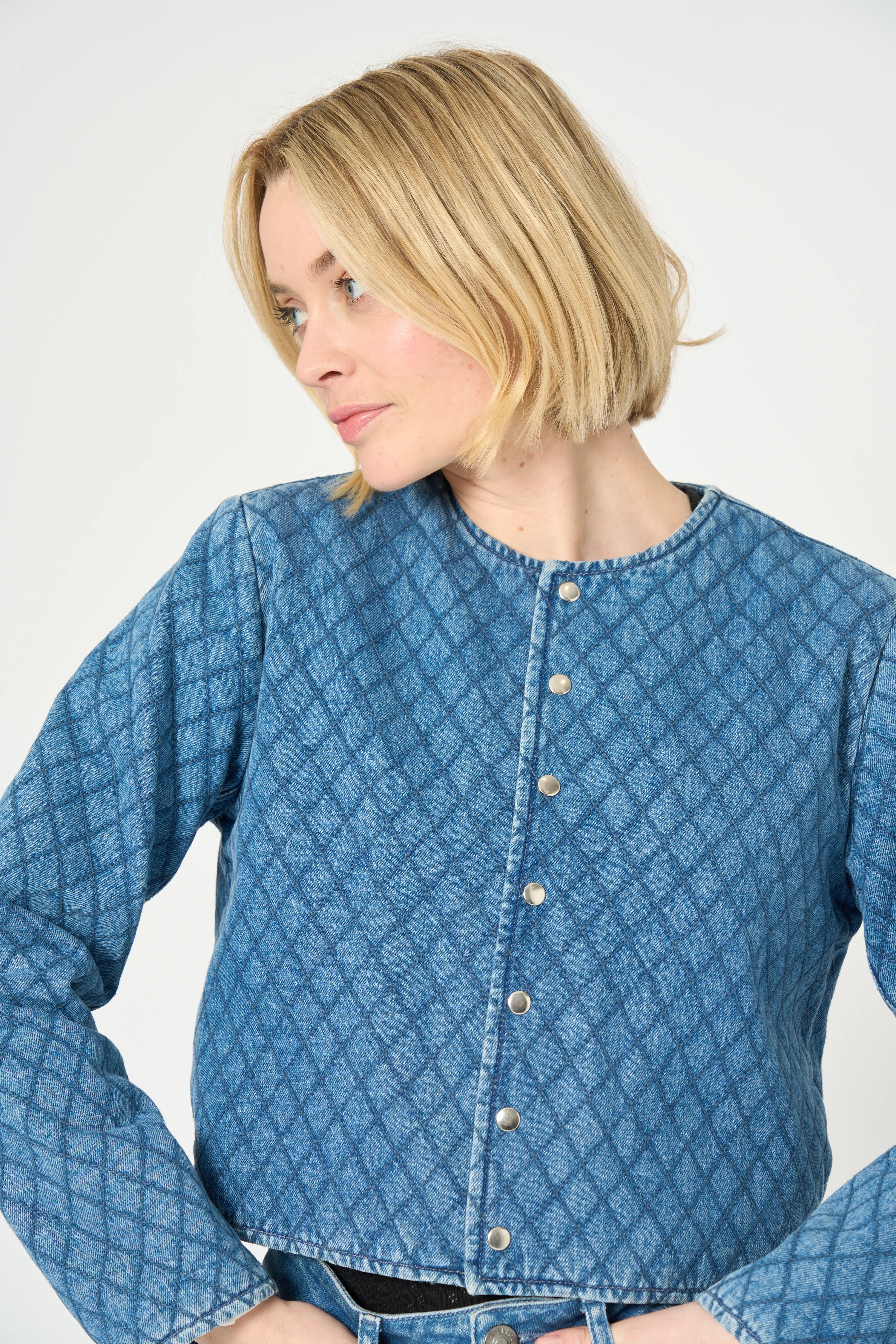 VESTE JUNON - MEDIUM BLEU