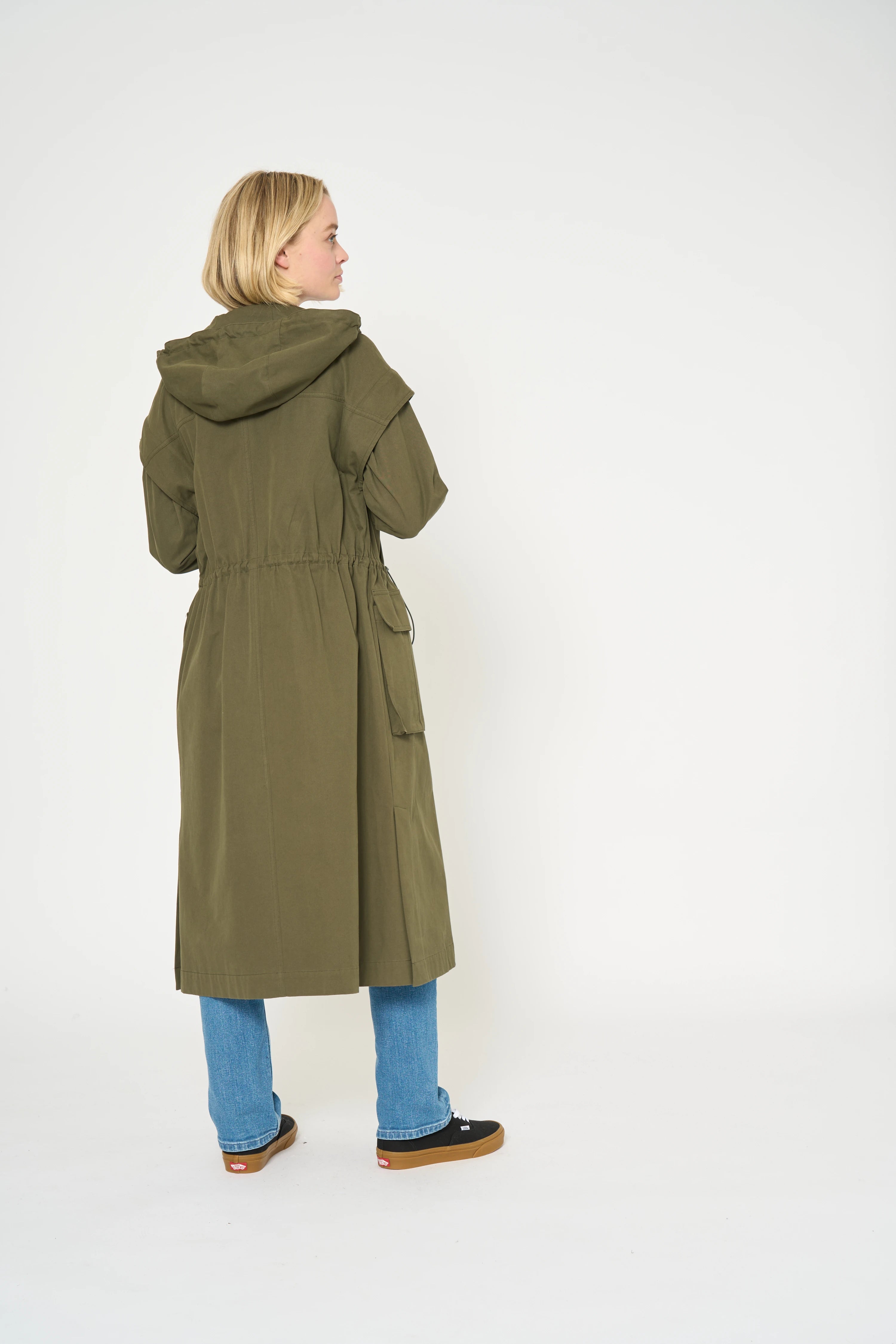 MANTEAU CALVIN - KAKI