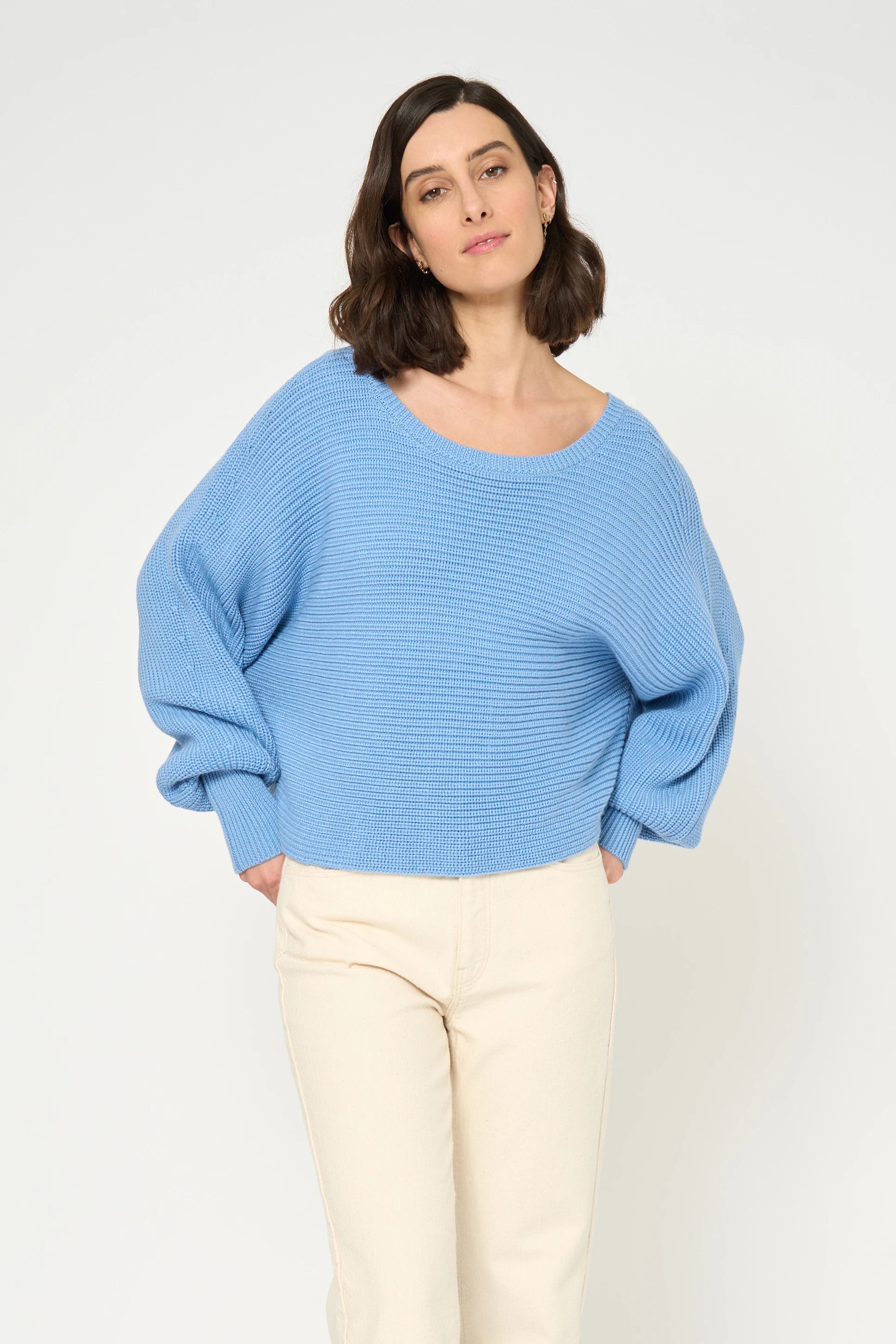 PULL MELISSA - OXFORD BLUE