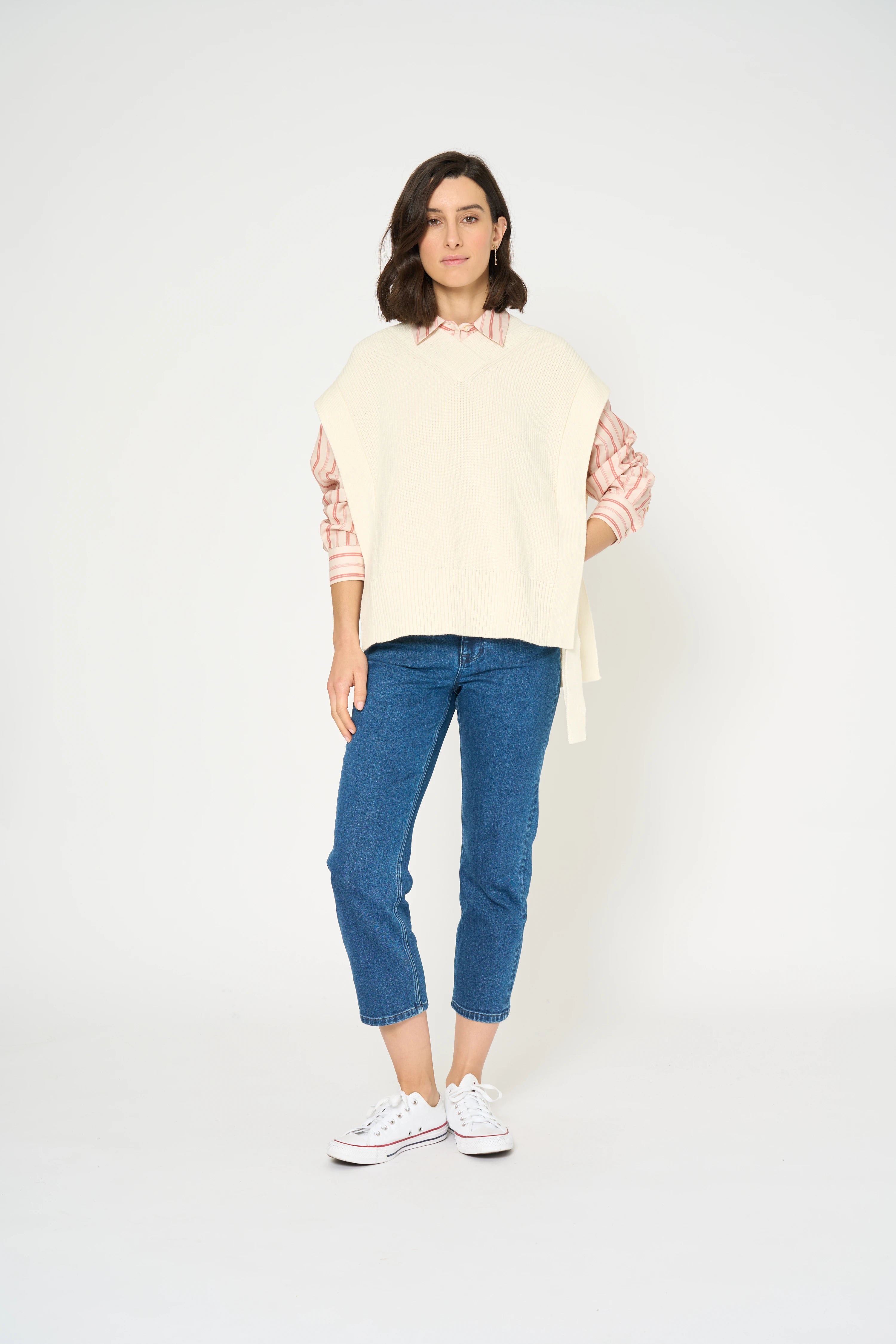 PLASTRON MEDELIN - ECRU