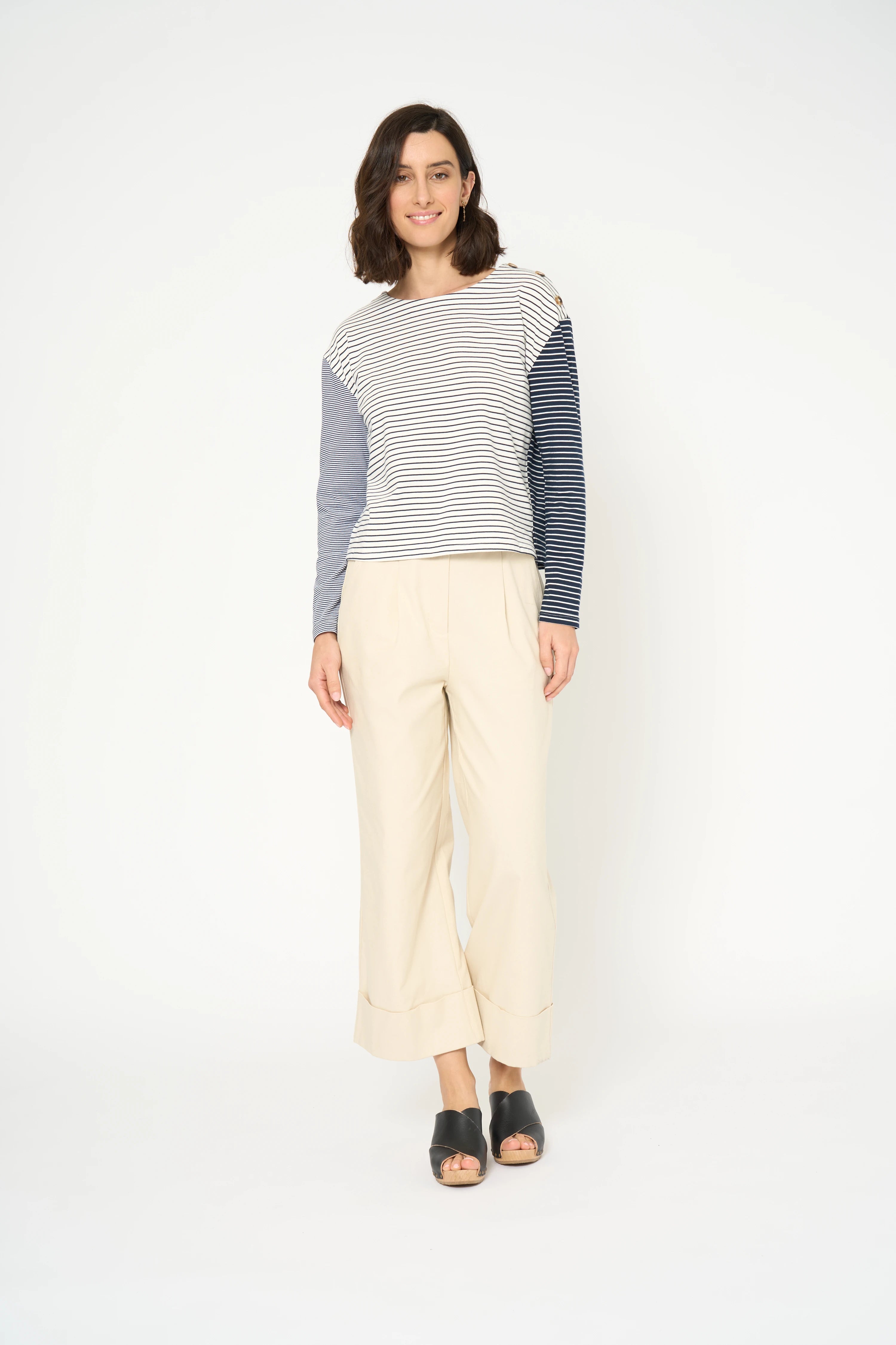 TSHIRT TALENSAC - NAVY / ECRU