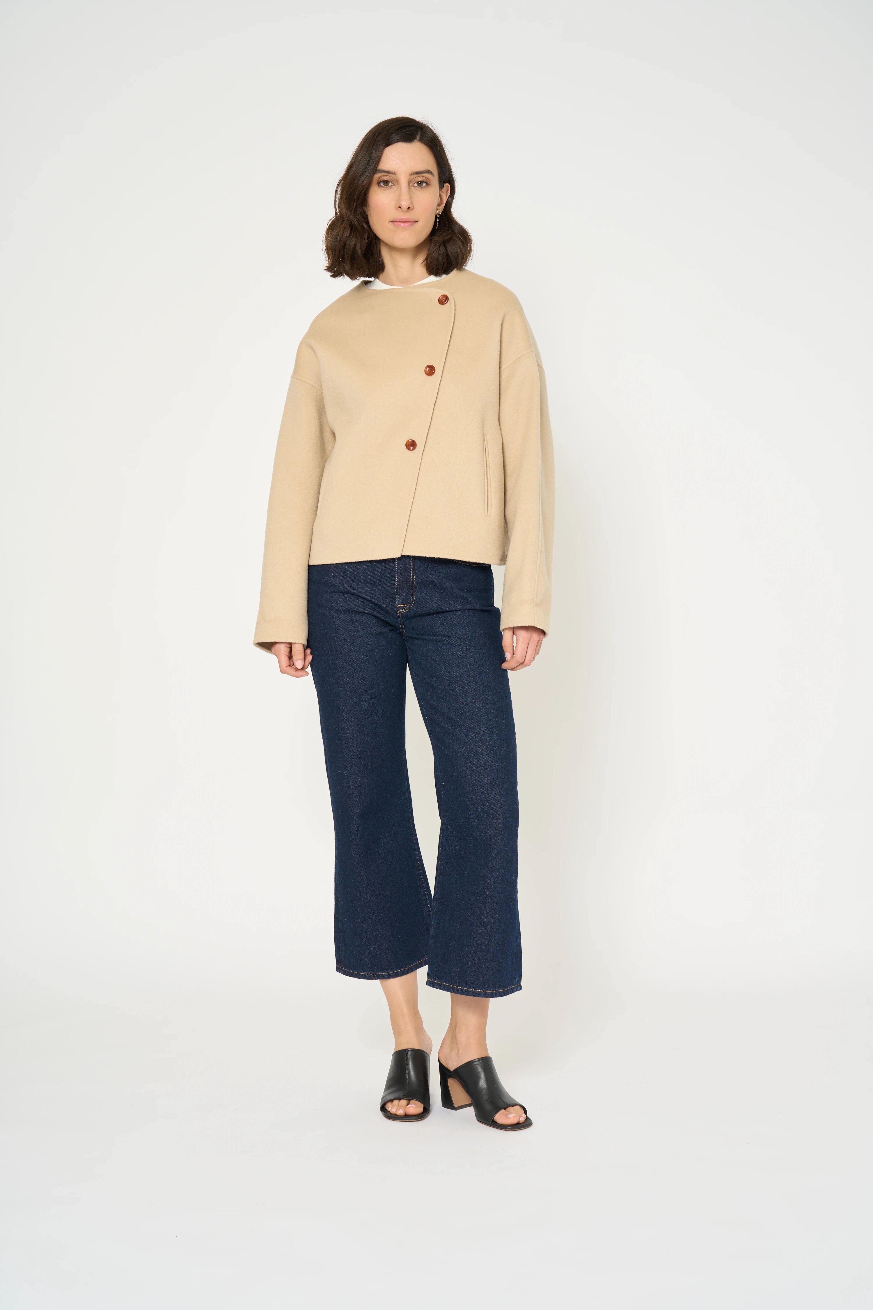 MANTEAU RIANA - ARGILE