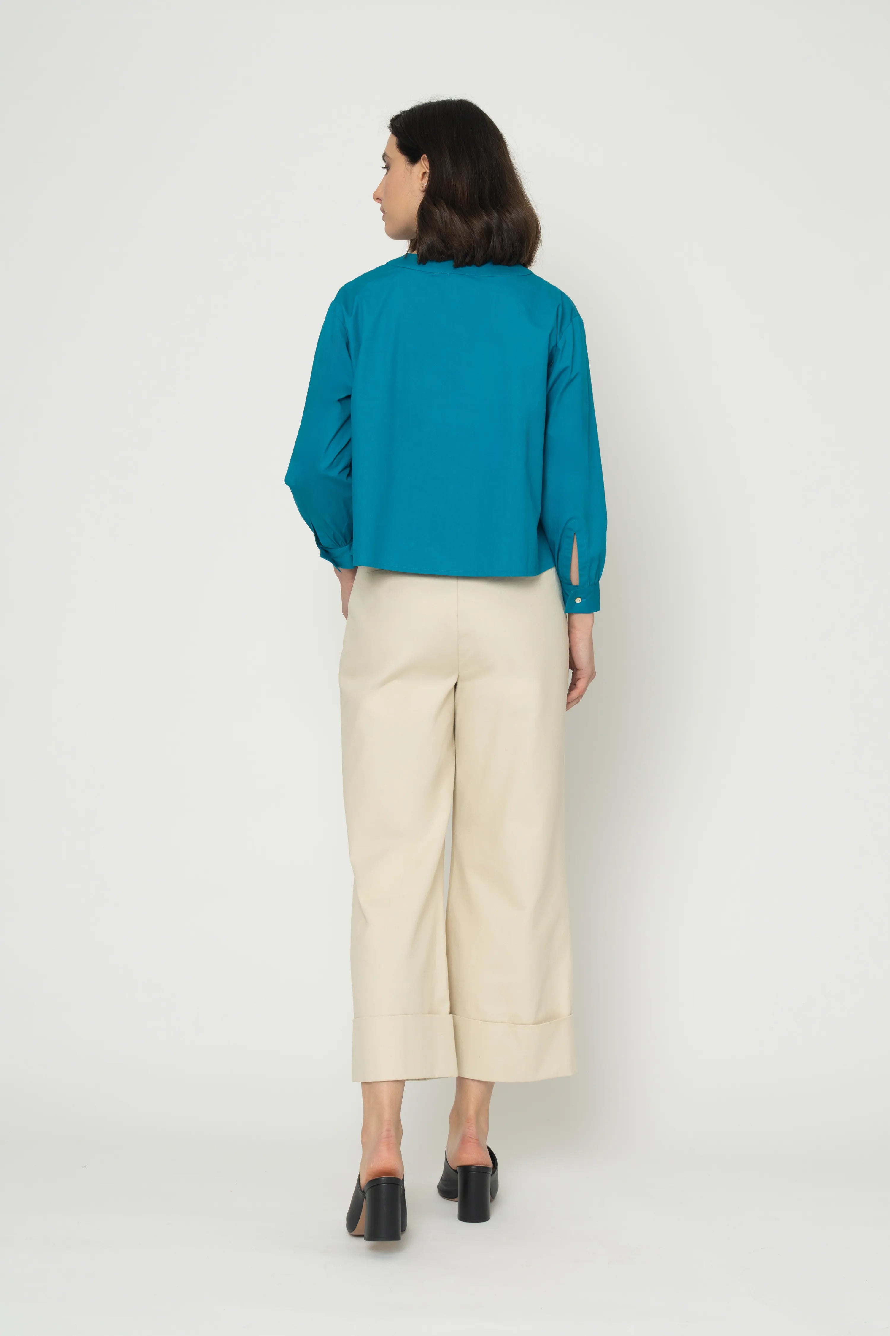 BLOUSE REMI - TURQUOISE