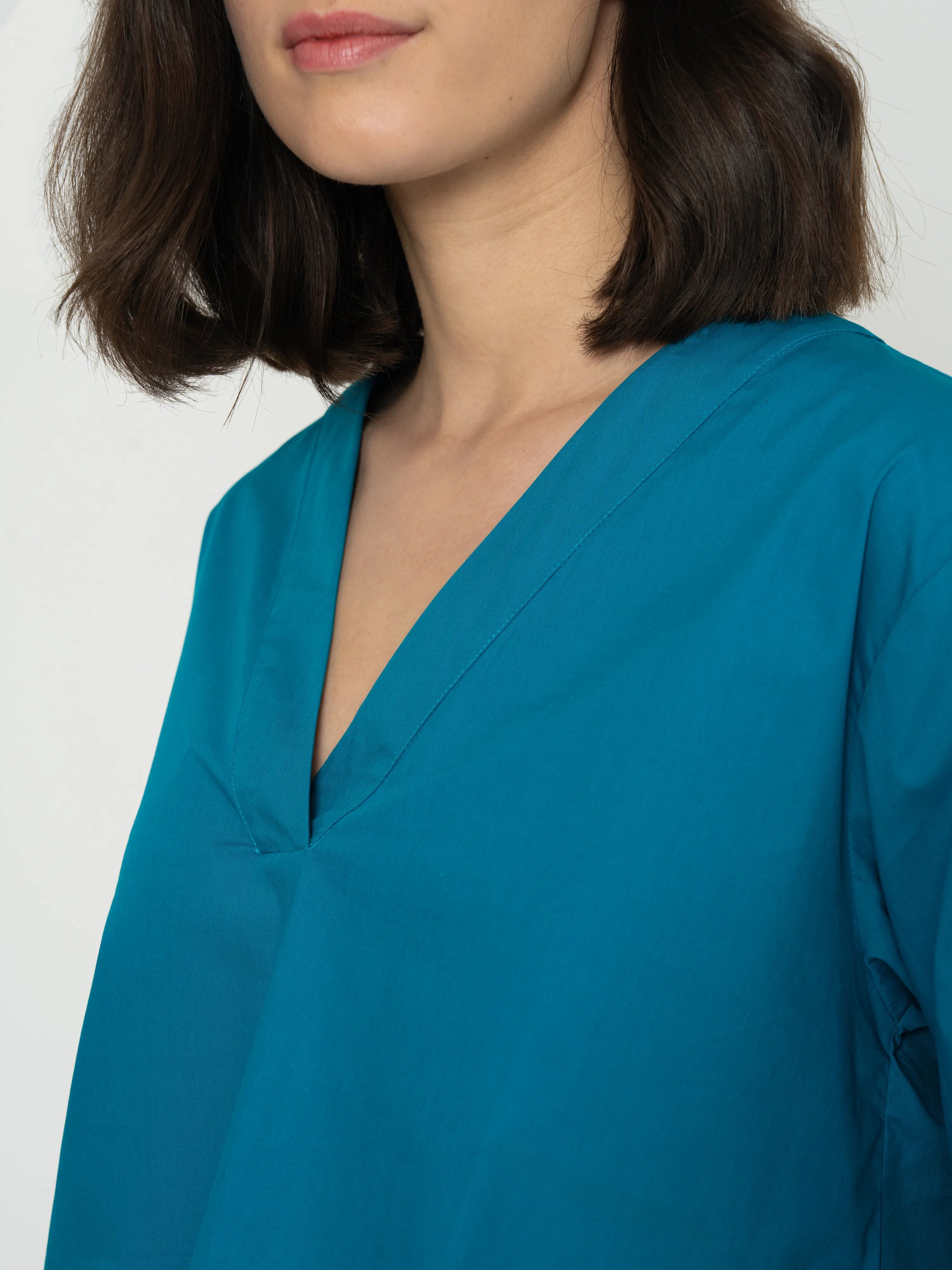 BLOUSE REMI - TURQUOISE