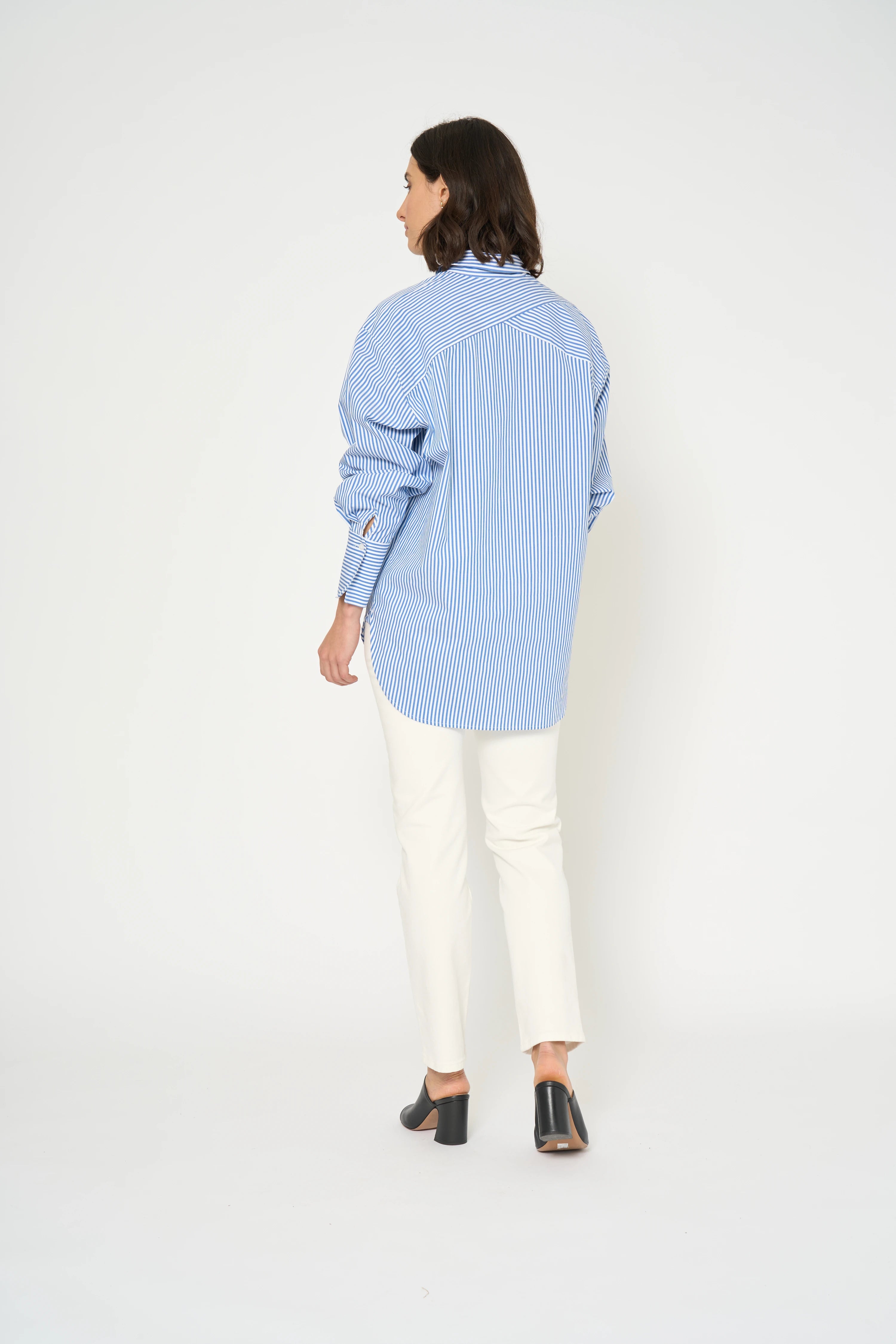 CHEMISE REJANE - BLEU STRIPES
